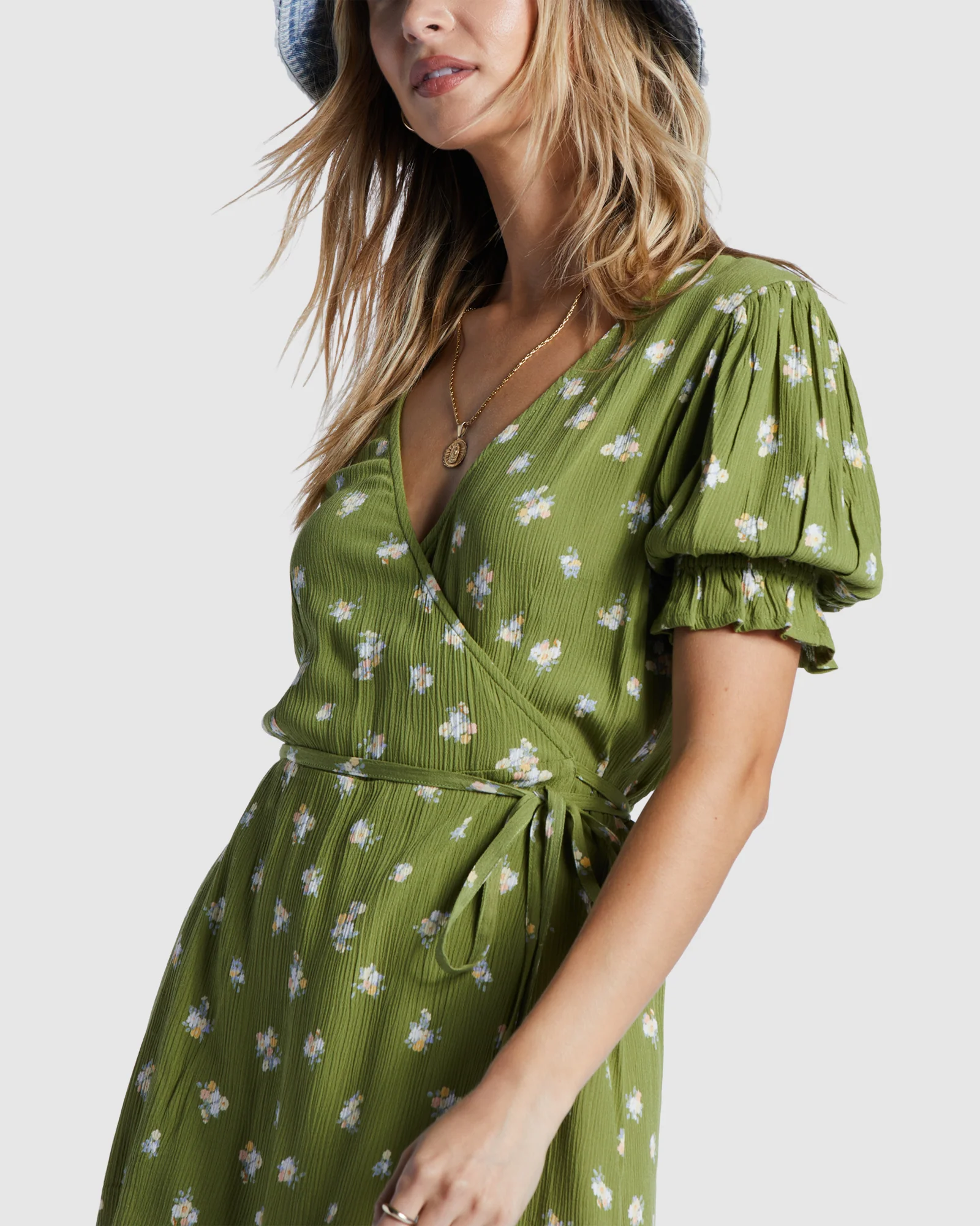 Womens Chiquita Wrap Dress - Image 4