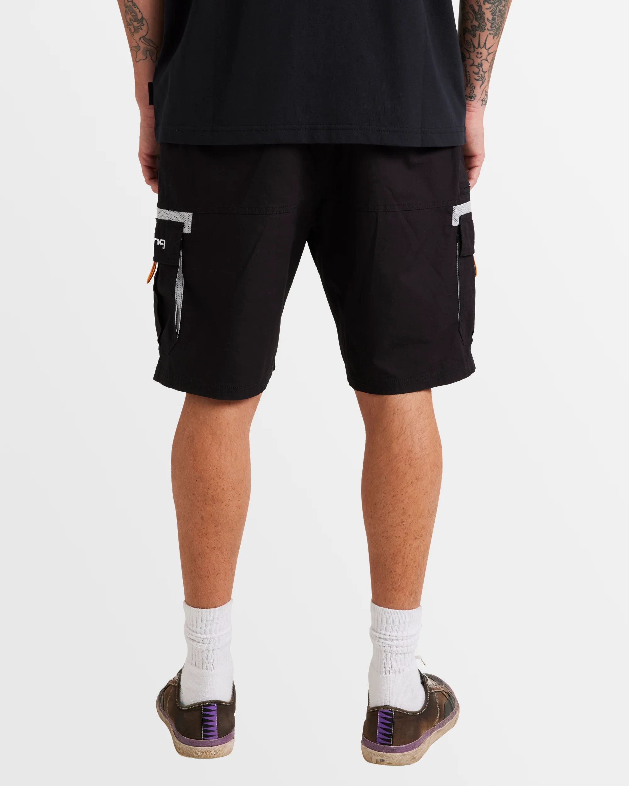 Mens Chrome Cargo Shorts - Image 3