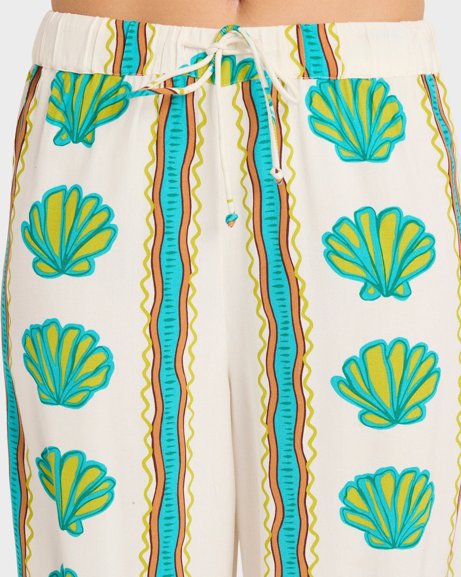 Womens Coastal Crush Elastic Pants - Image 5