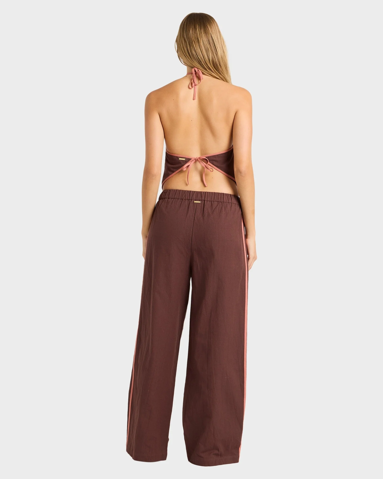 Womens Coastal Crush Elastic Pants - Image 3