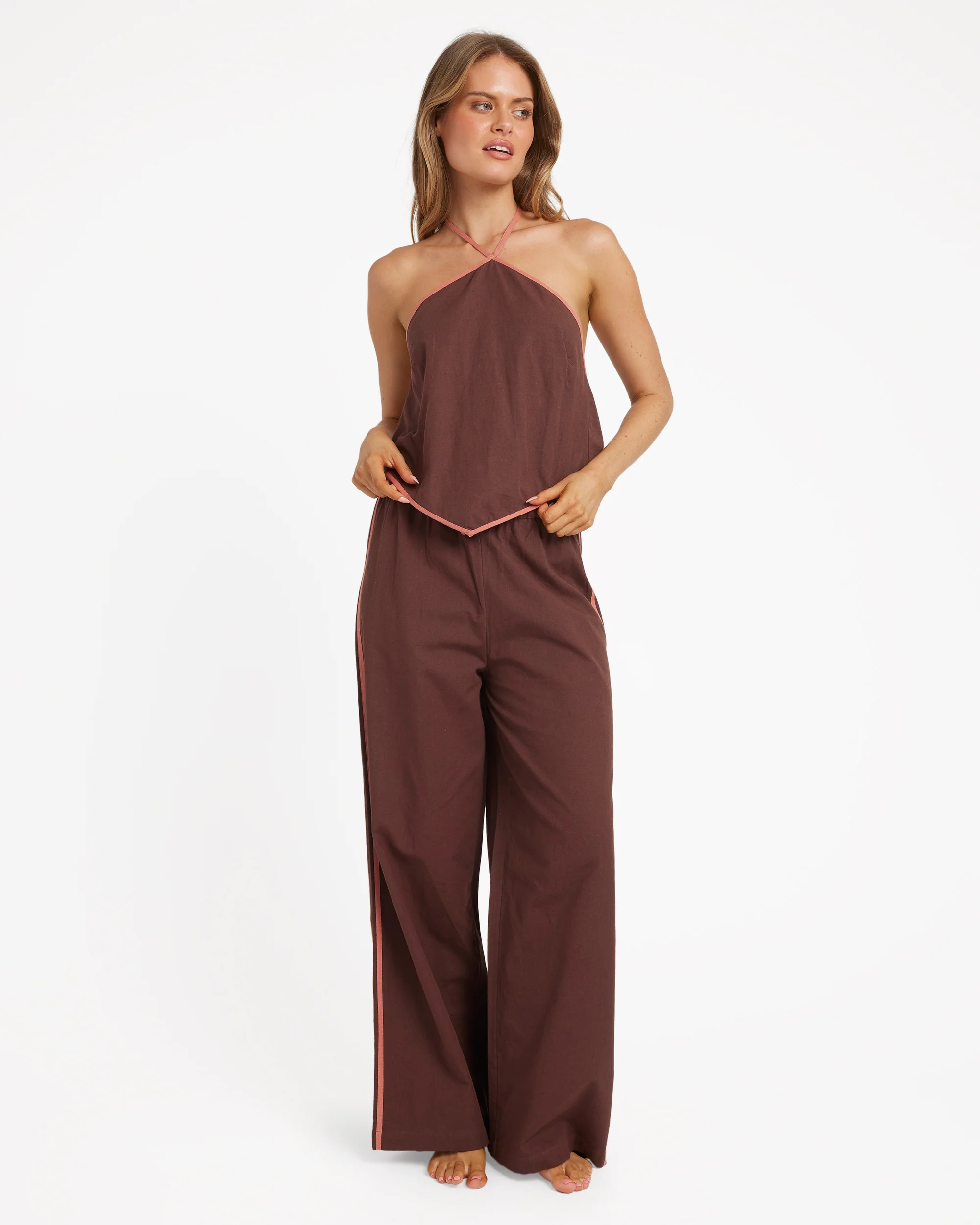 Womens Coastal Crush Halter Top - Image 6