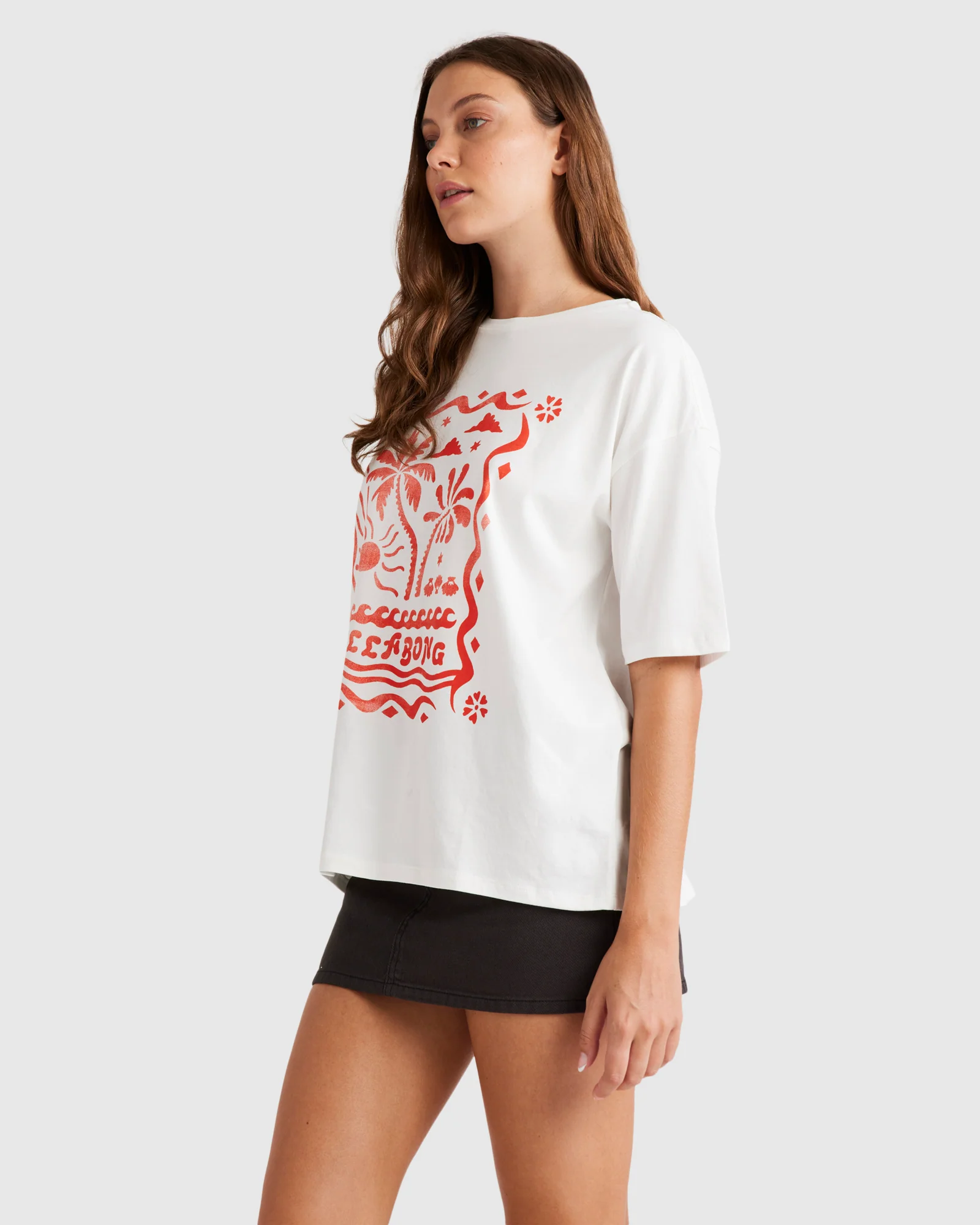 Womens Coastal Tides T-Shirt - Image 2