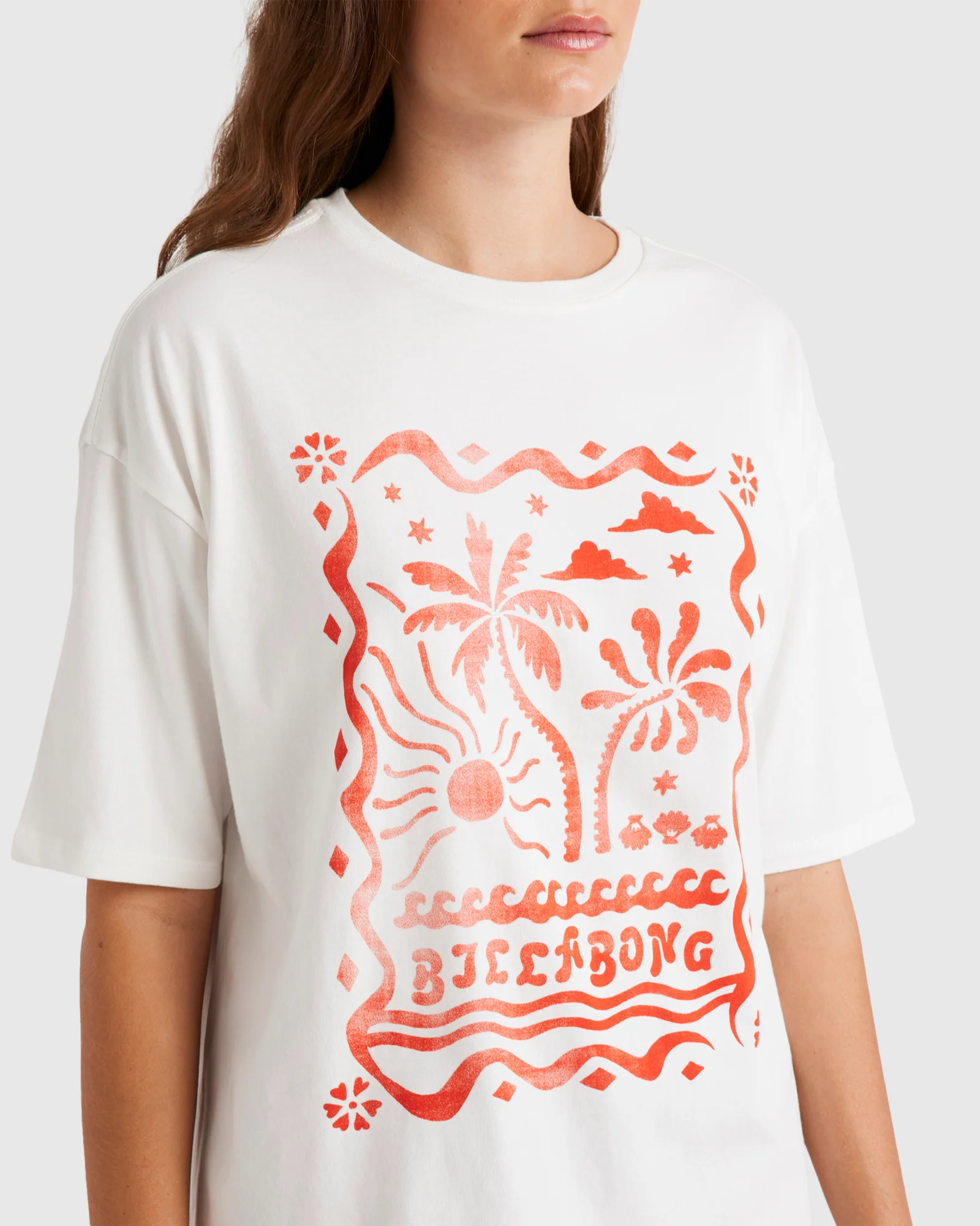 Womens Coastal Tides T-Shirt - Image 4