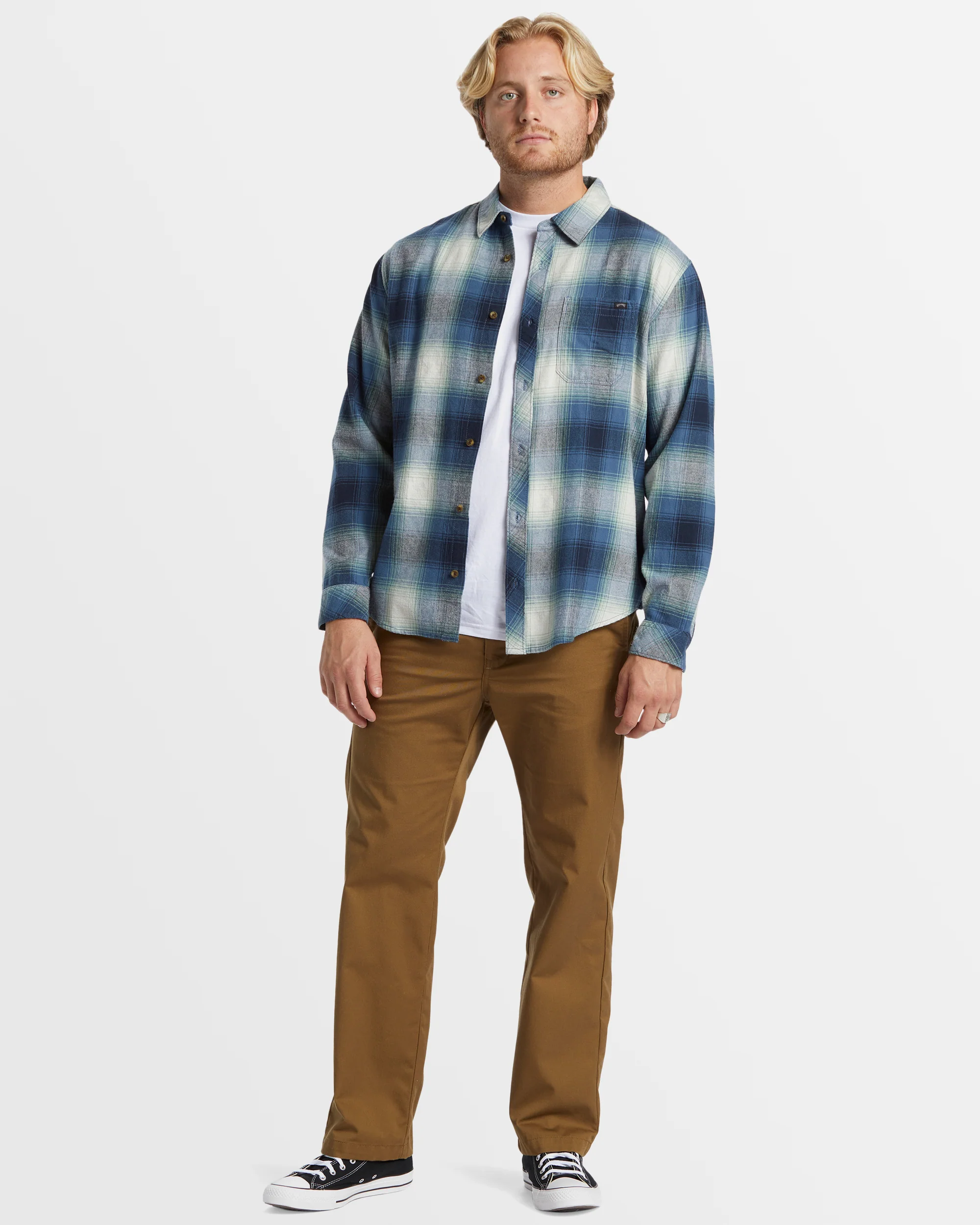 Mens Coastline Flannel Shirt - Image 5