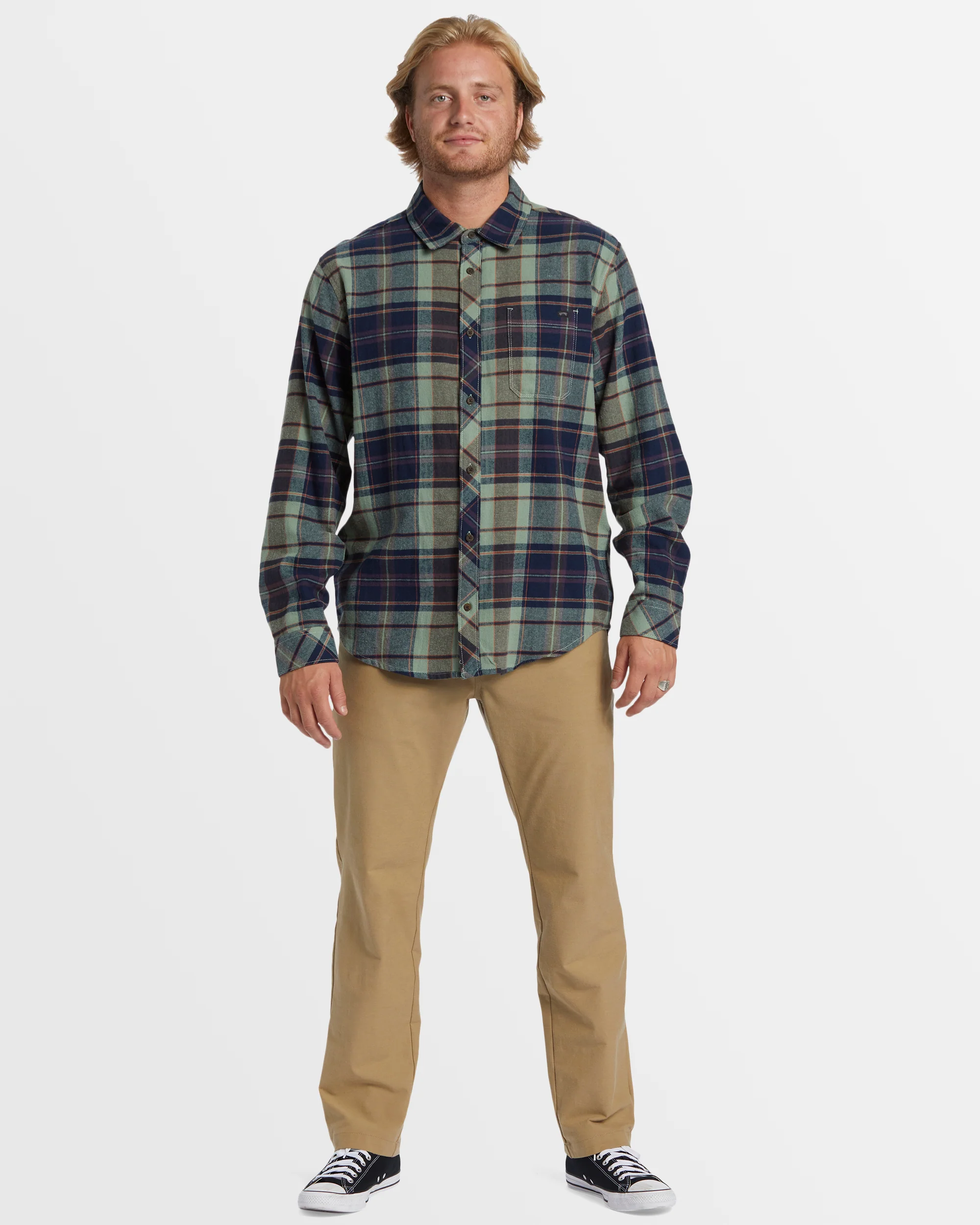 Mens Coastline Flannel Shirt - Image 5