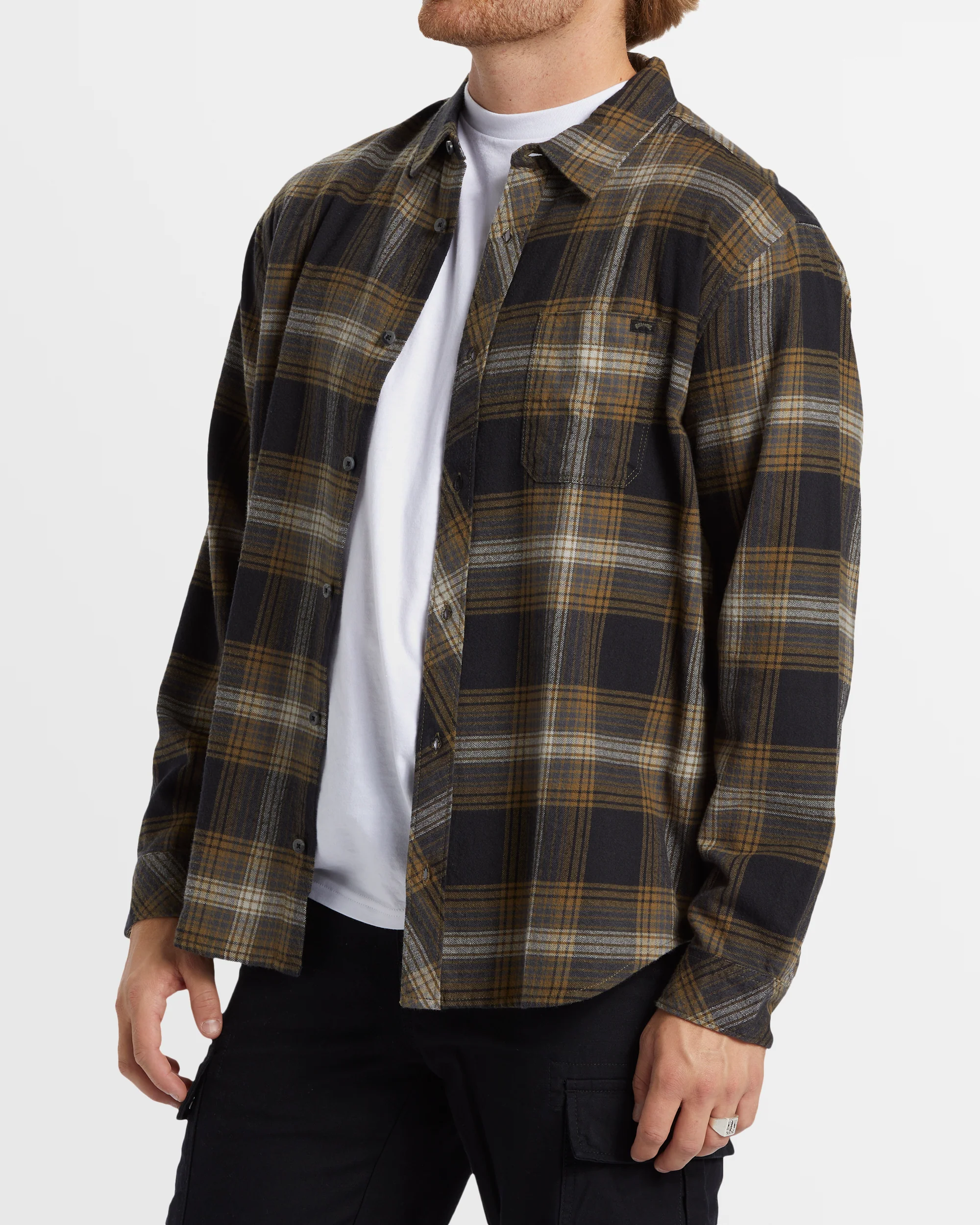 Mens Coastline Flannel Shirt - Image 2
