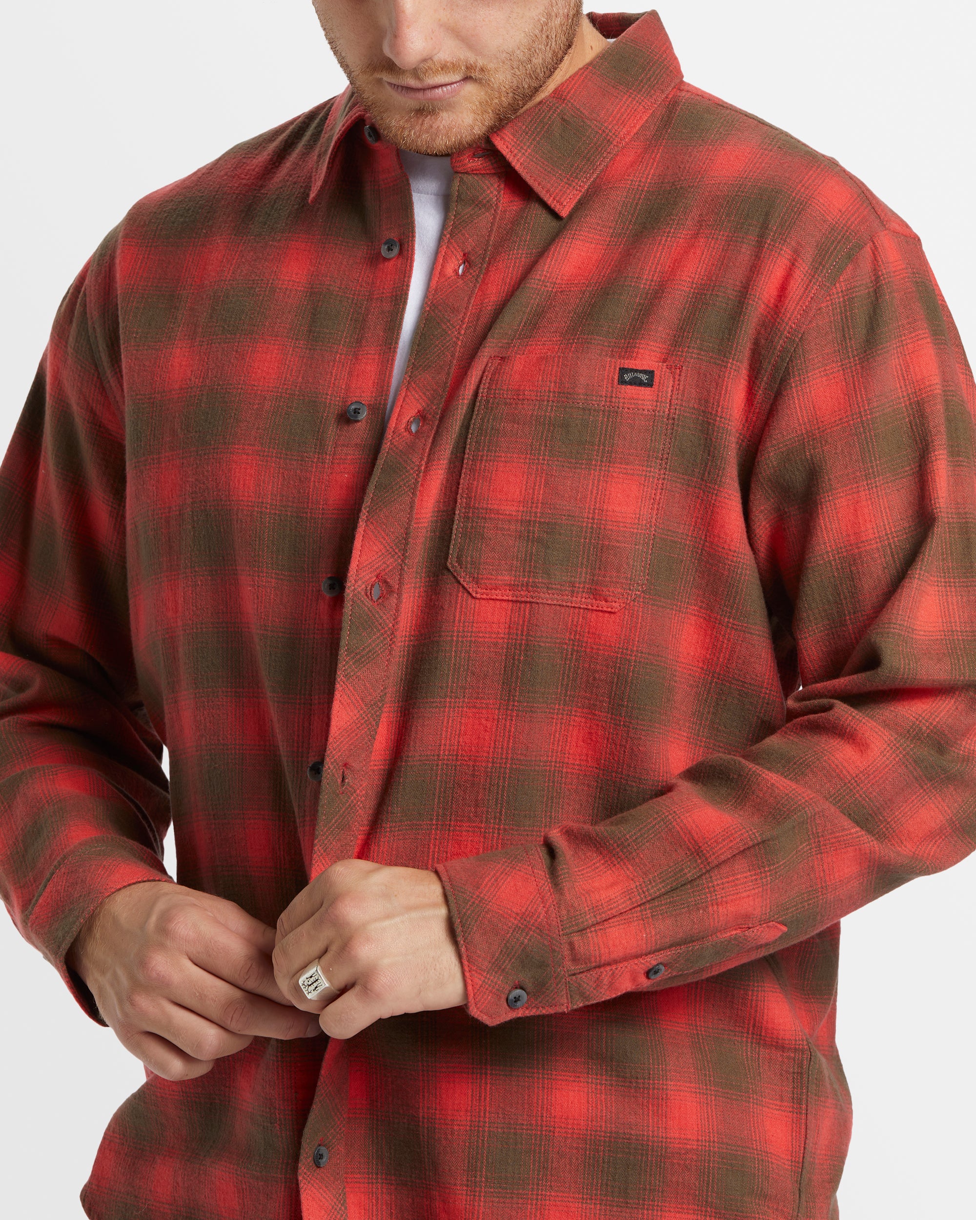 Mens Coastline Flannel Shirt - Image 4