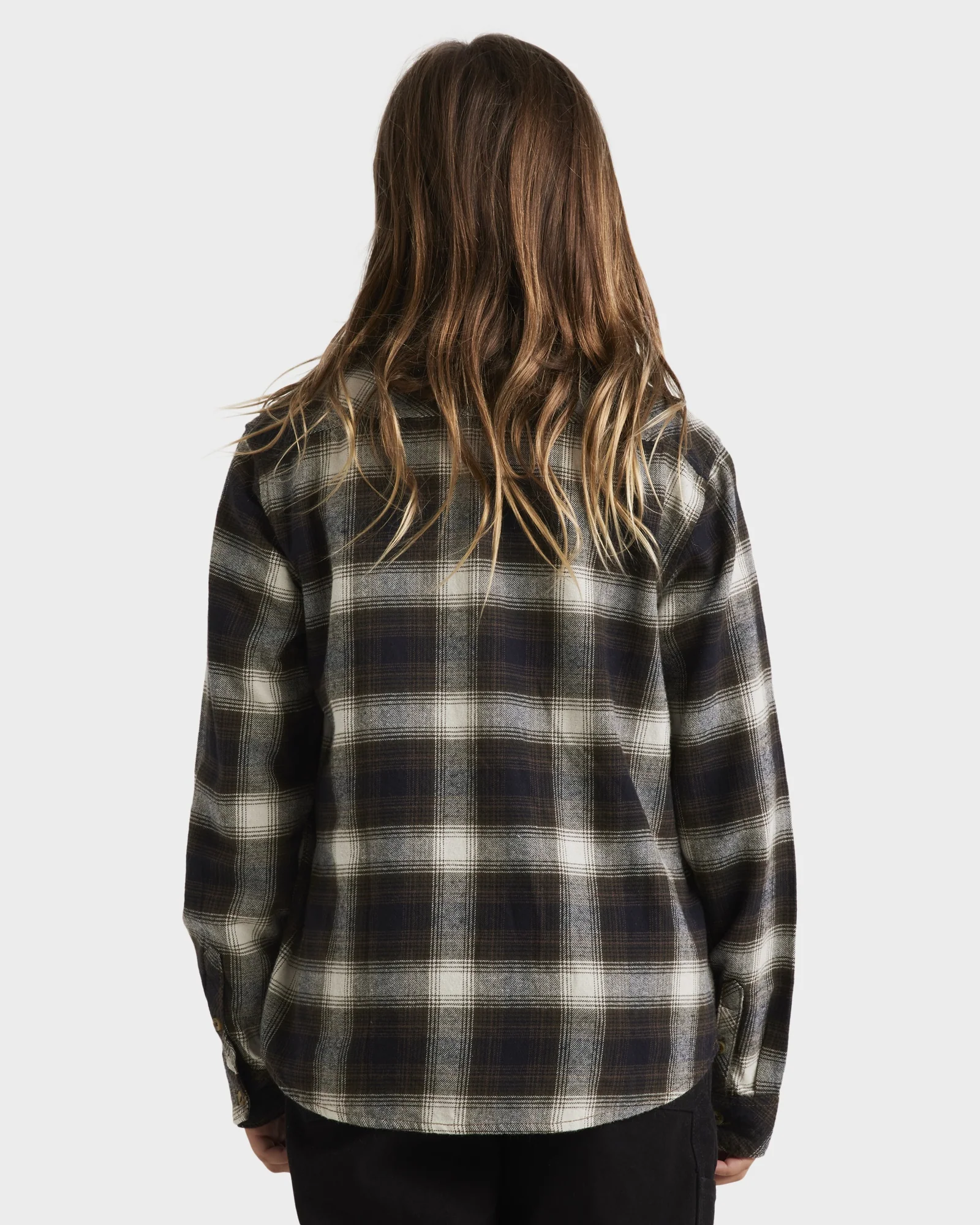 Boys 8-16 Coastline Flannel Shirt - Image 3