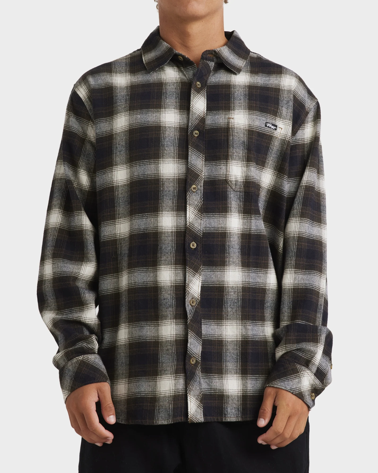 Mens Coastline Flannel Shirt - Image 2
