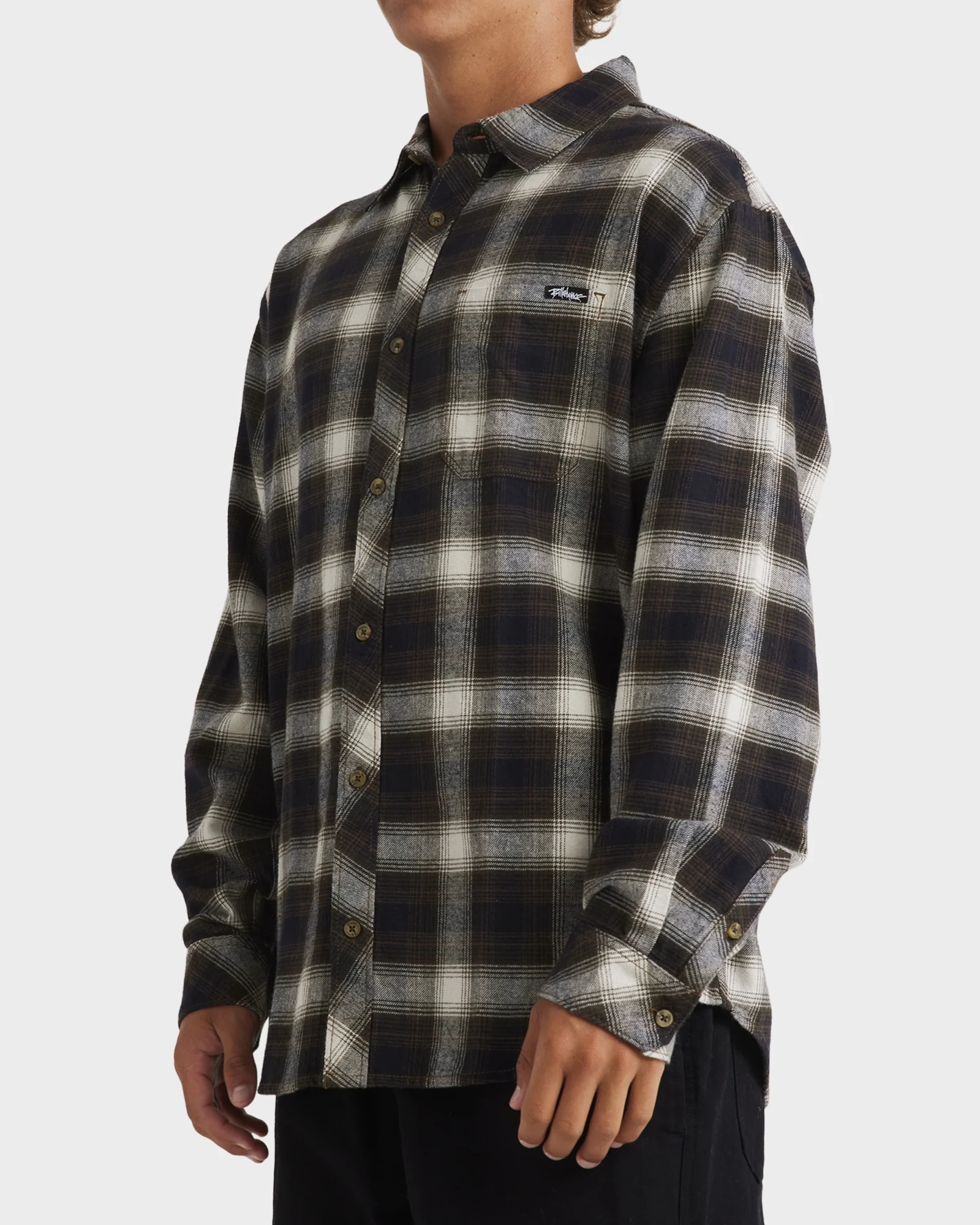 Mens Coastline Flannel Shirt - Image 3