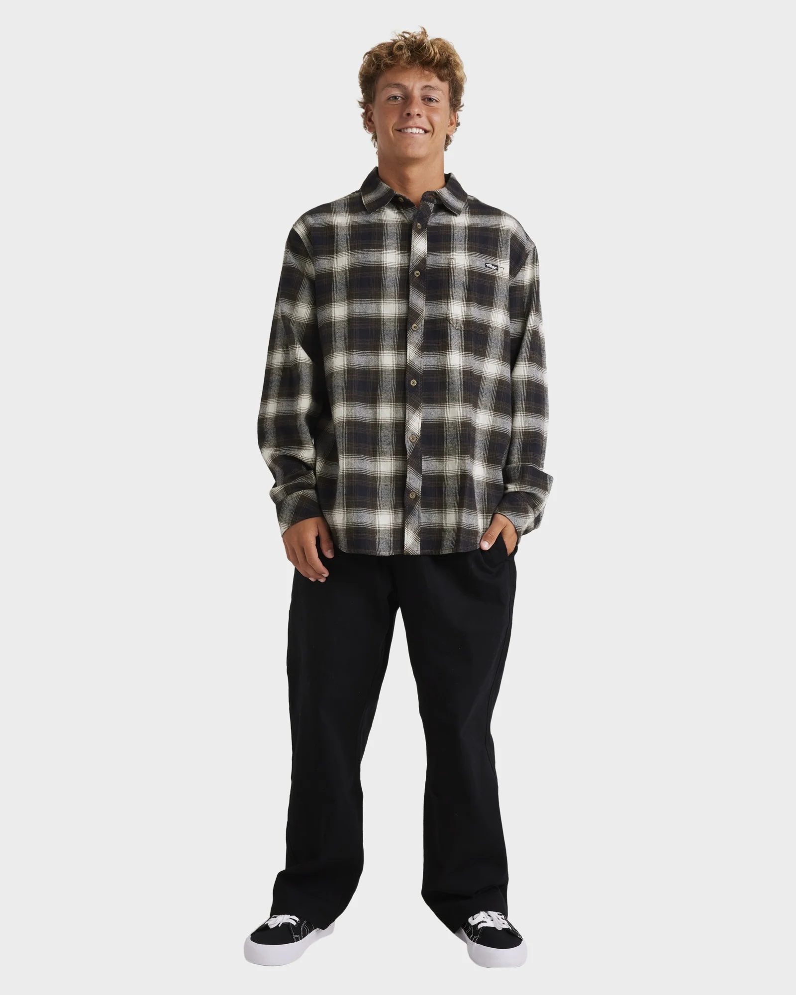 Mens Coastline Flannel Shirt - Image 6