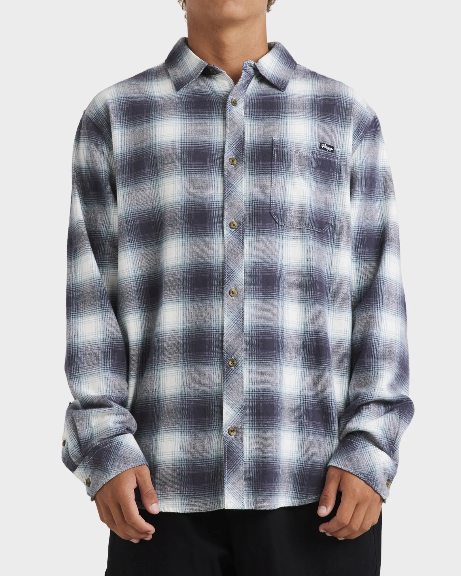 Mens Coastline Flannel Shirt - Image 2