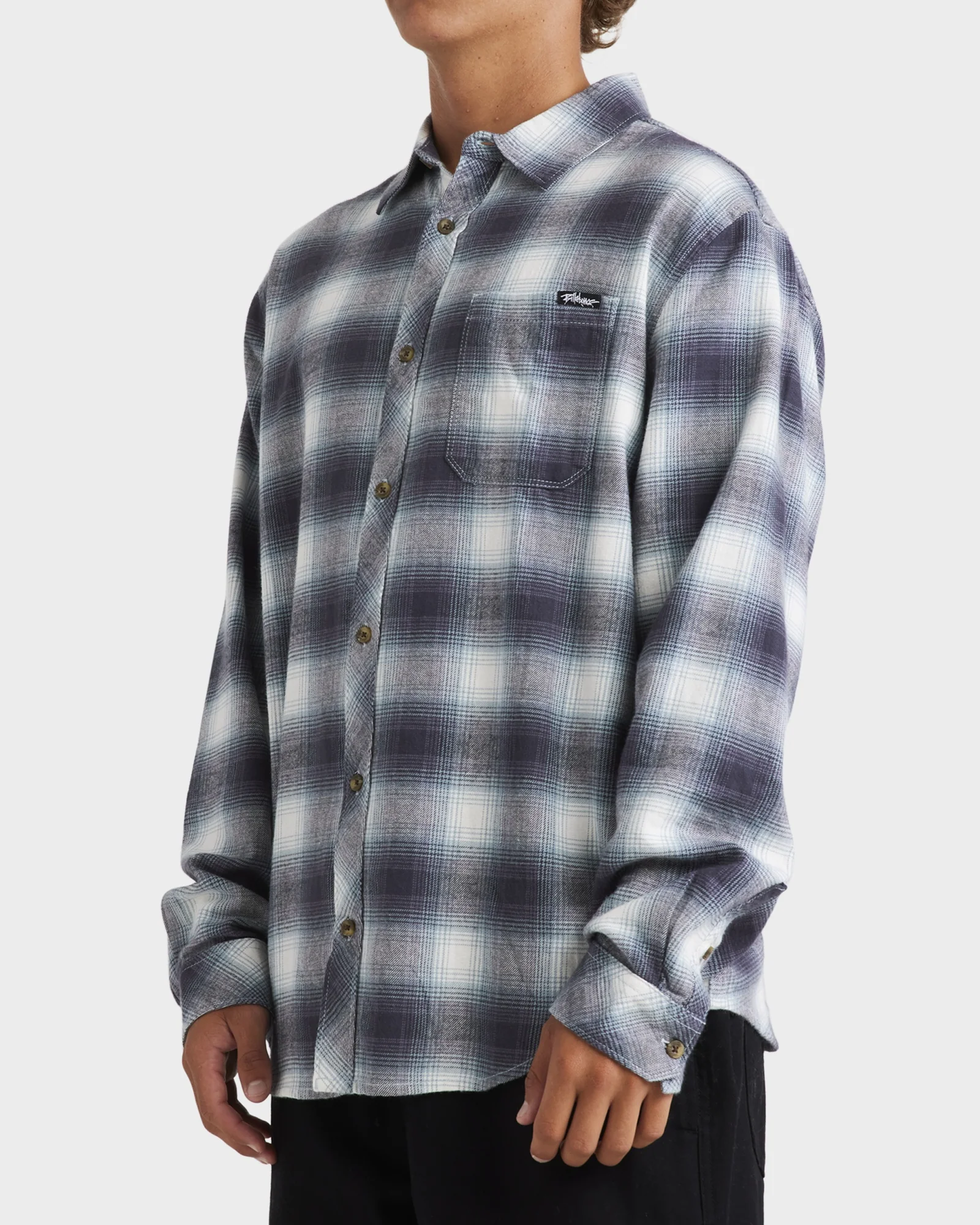 Mens Coastline Flannel Shirt - Image 3