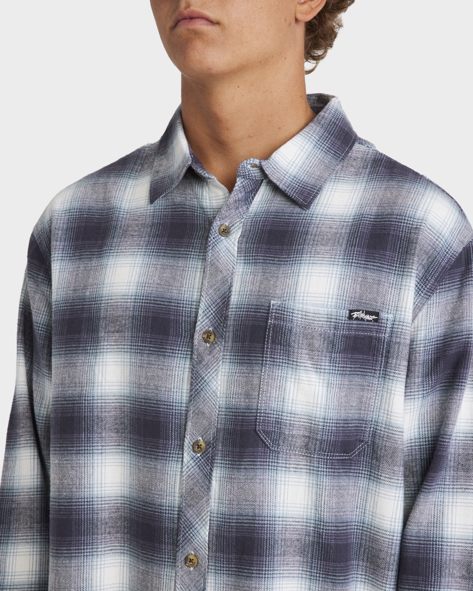 Mens Coastline Flannel Shirt - Image 5
