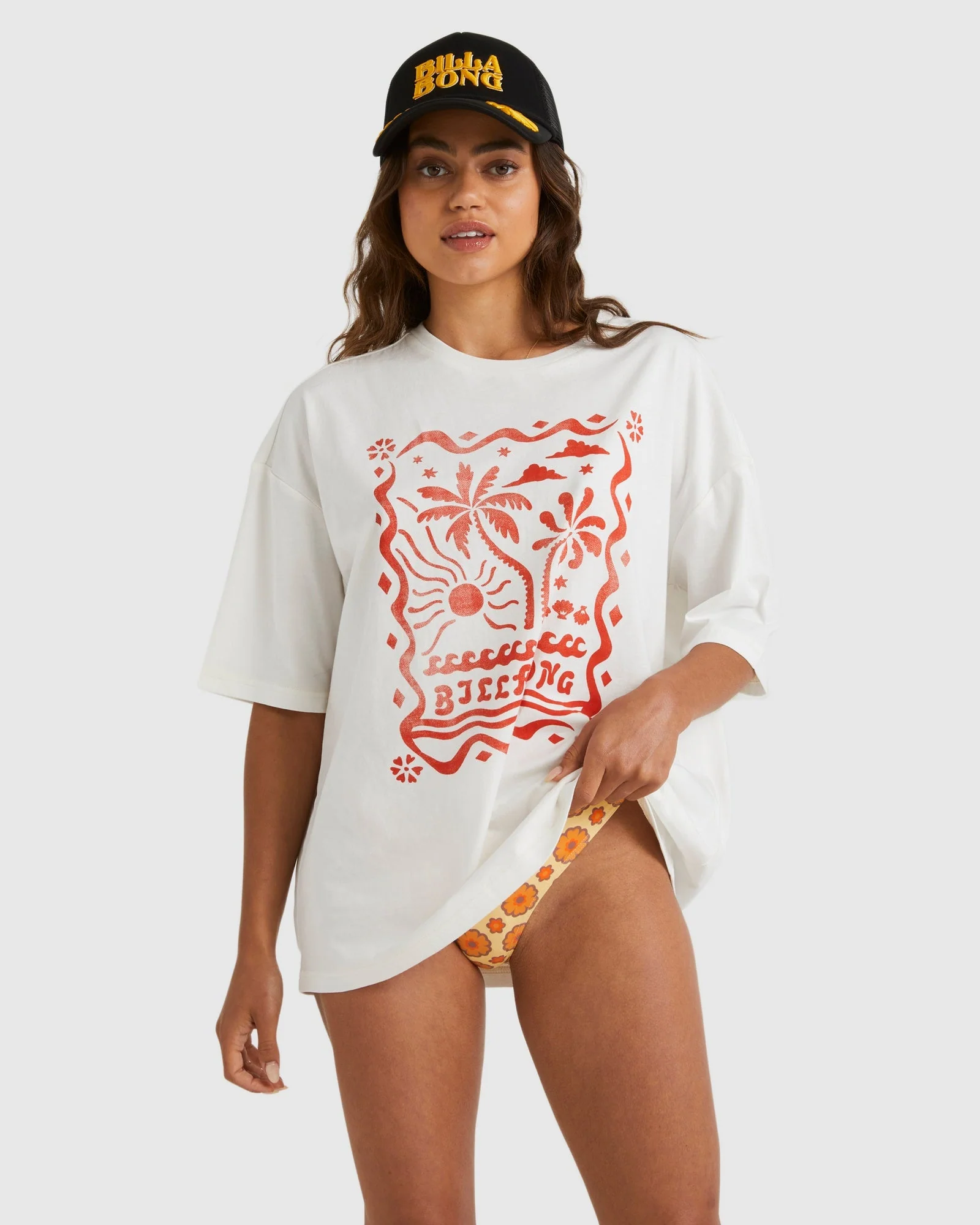 Womens Coco Palm T-Shirt - Image 2