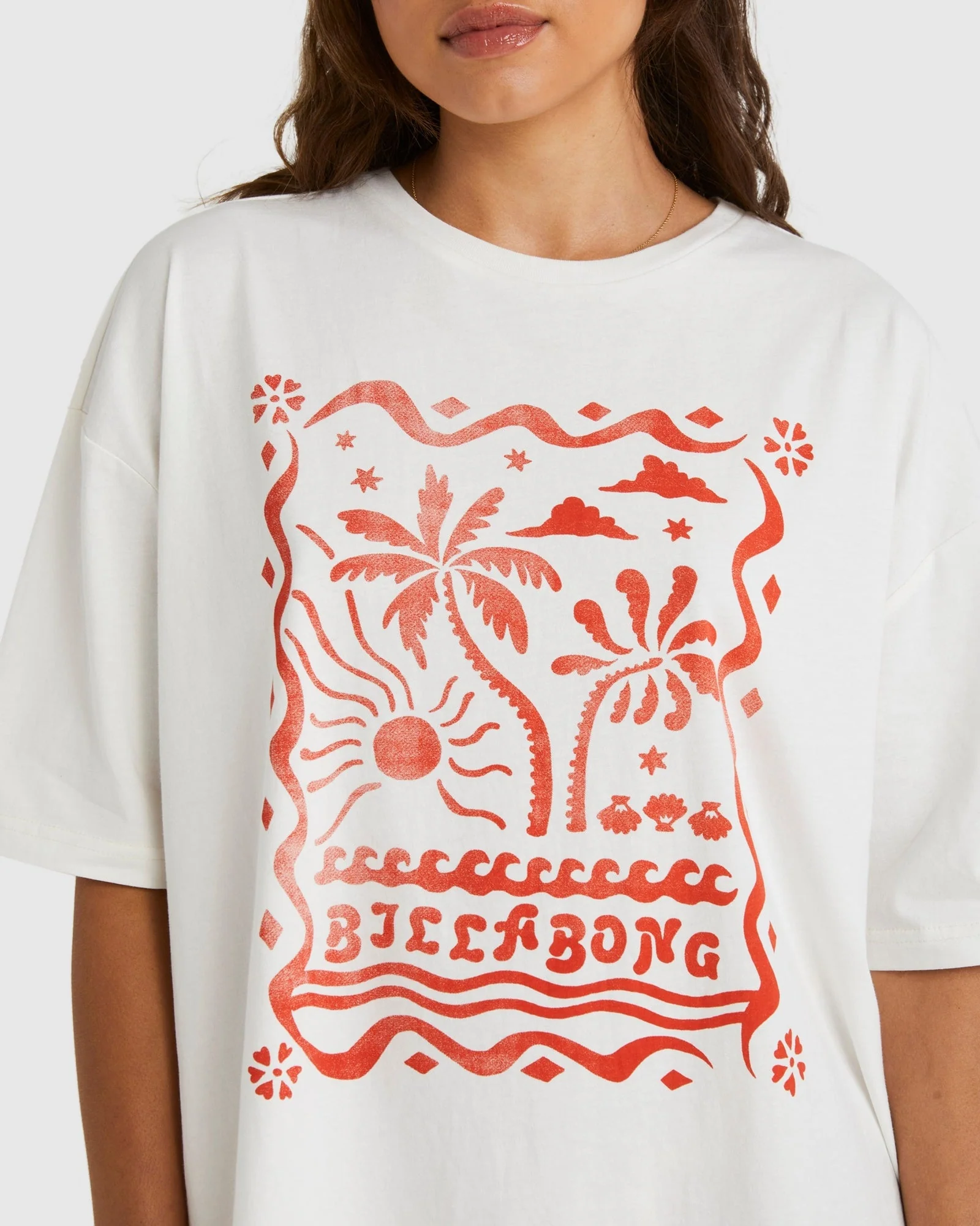 Womens Coco Palm T-Shirt - Image 5