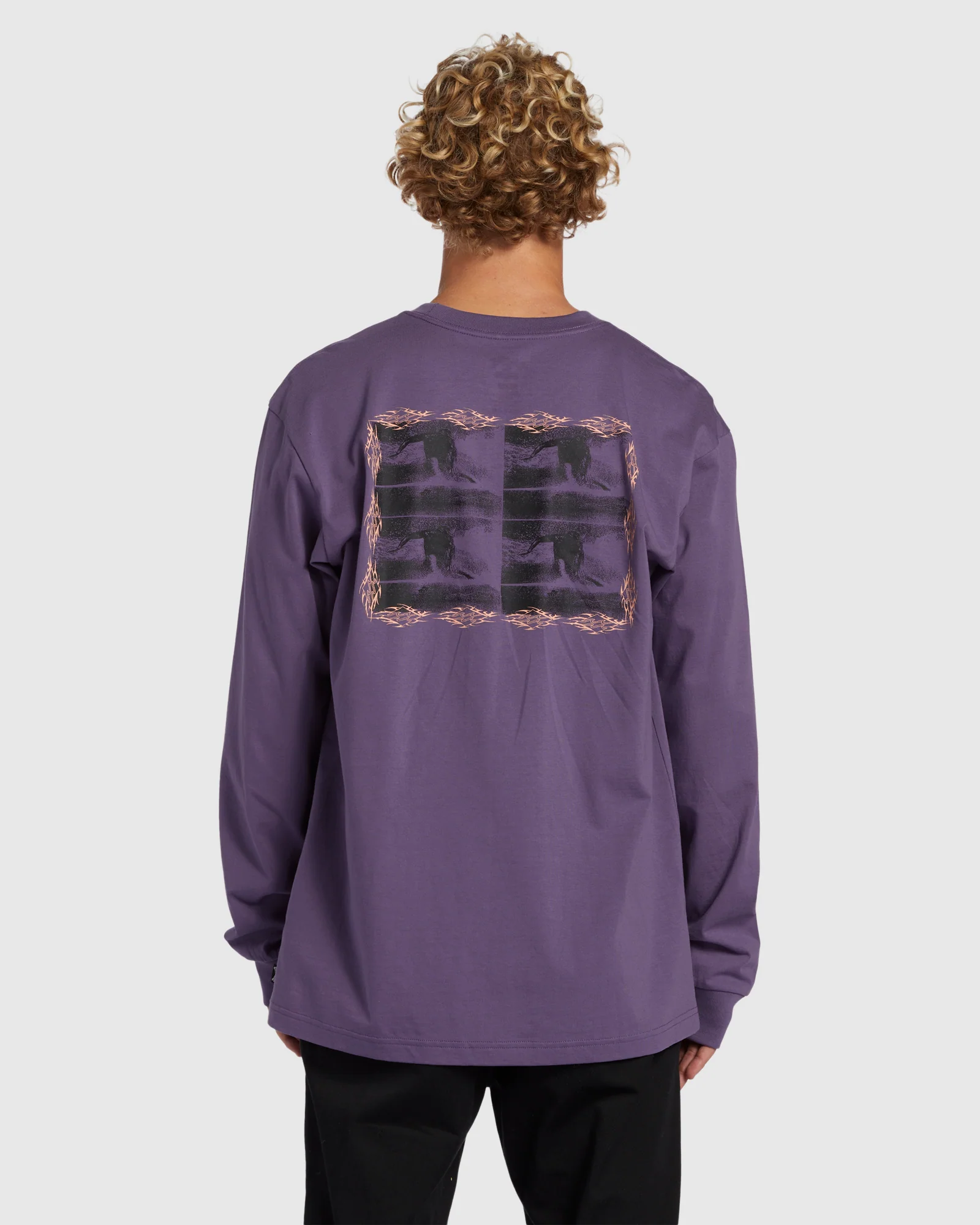 Mens Collision OG Long Sleeve T-Shirt - Image 3