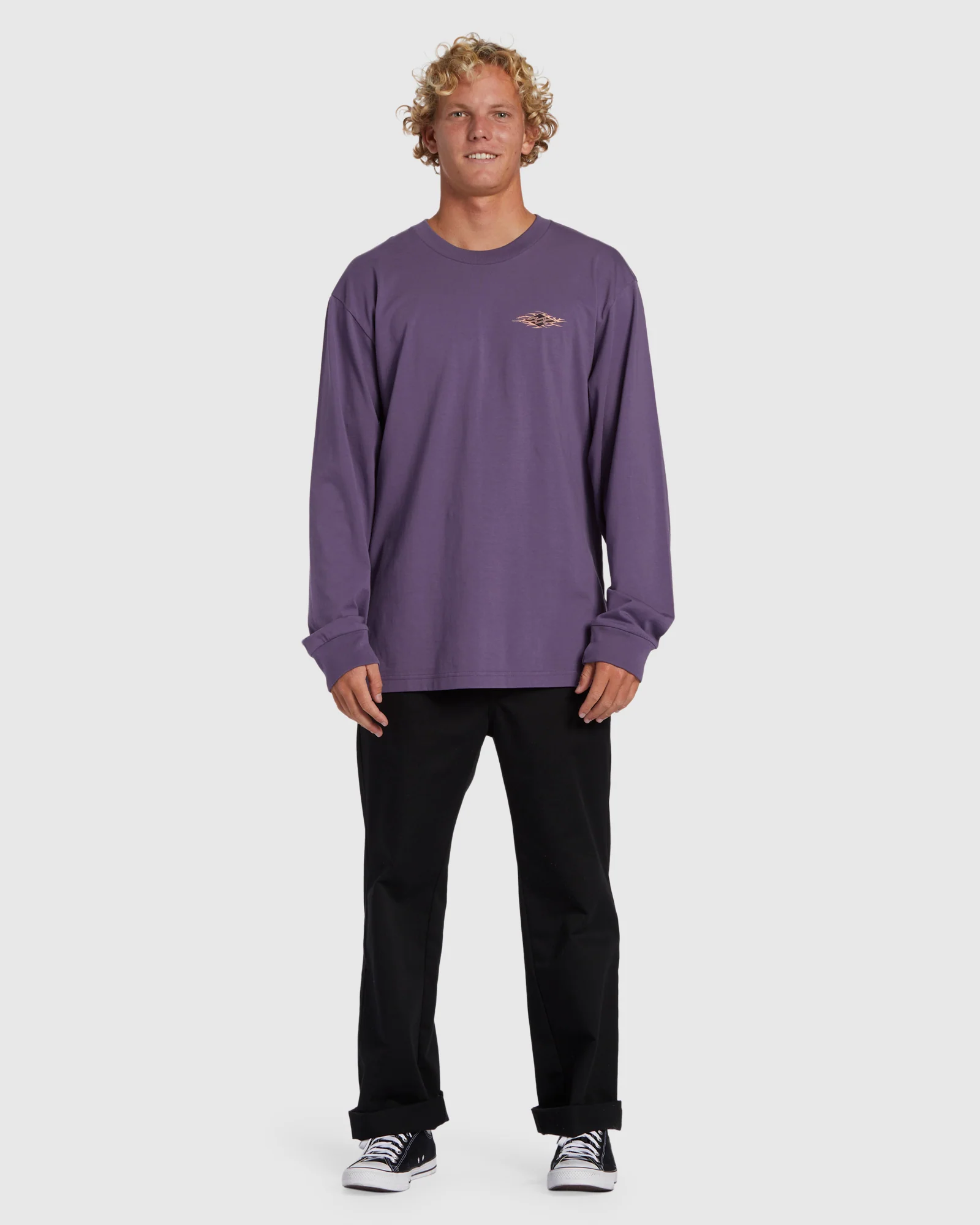 Mens Collision OG Long Sleeve T-Shirt - Image 5