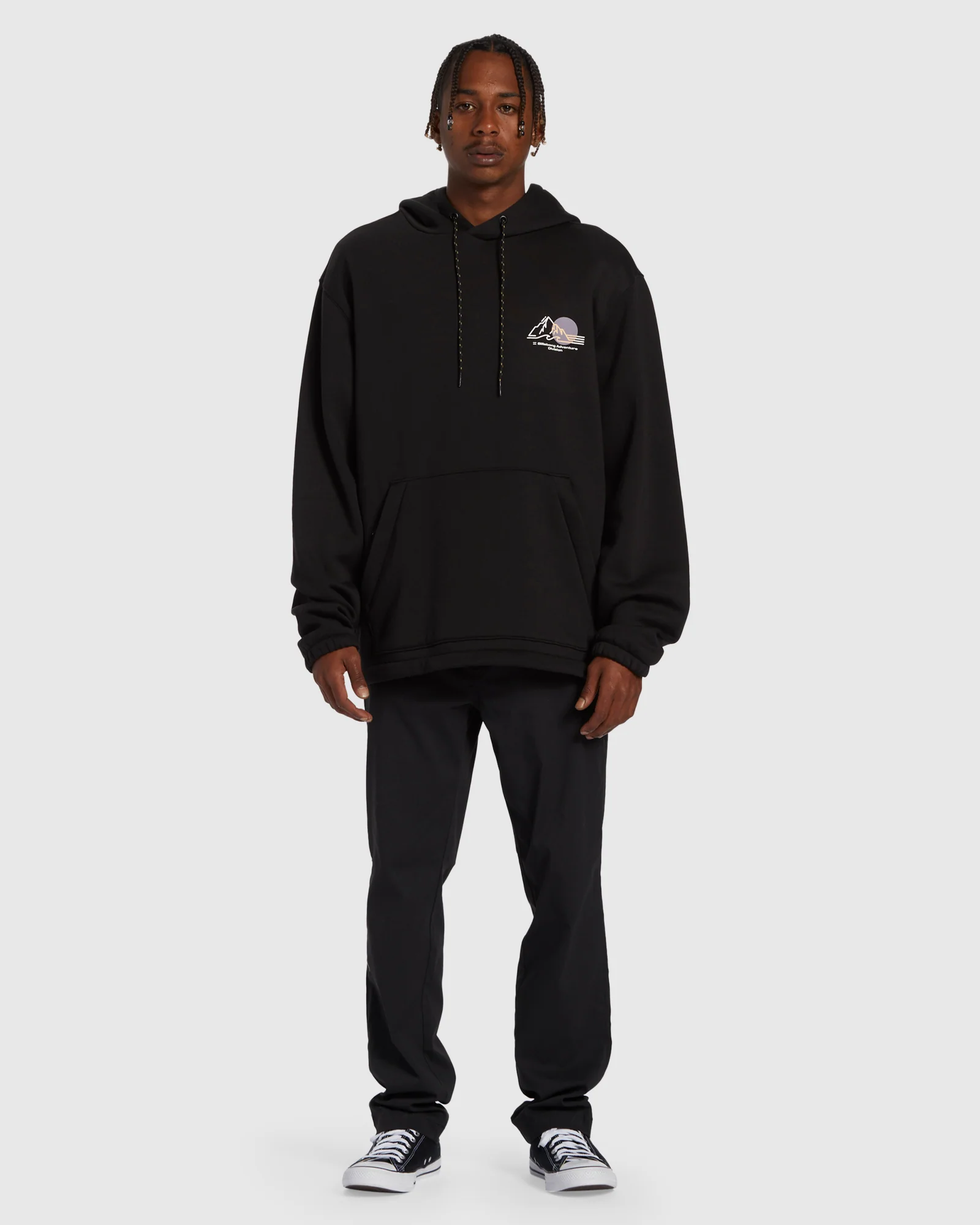 Mens Compass Pullover Hoodie - Image 5