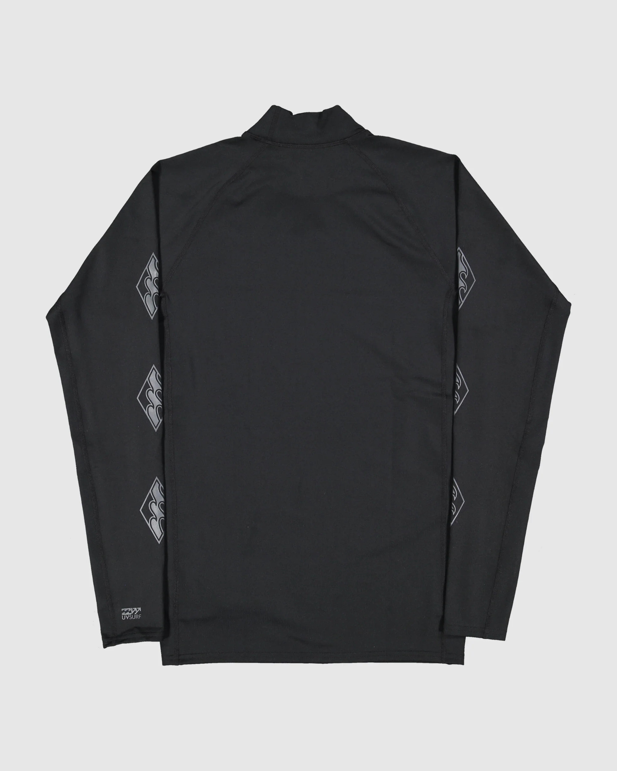 Mens Contrast Performance Fit Long Sleeve Rash Vest - Image 2