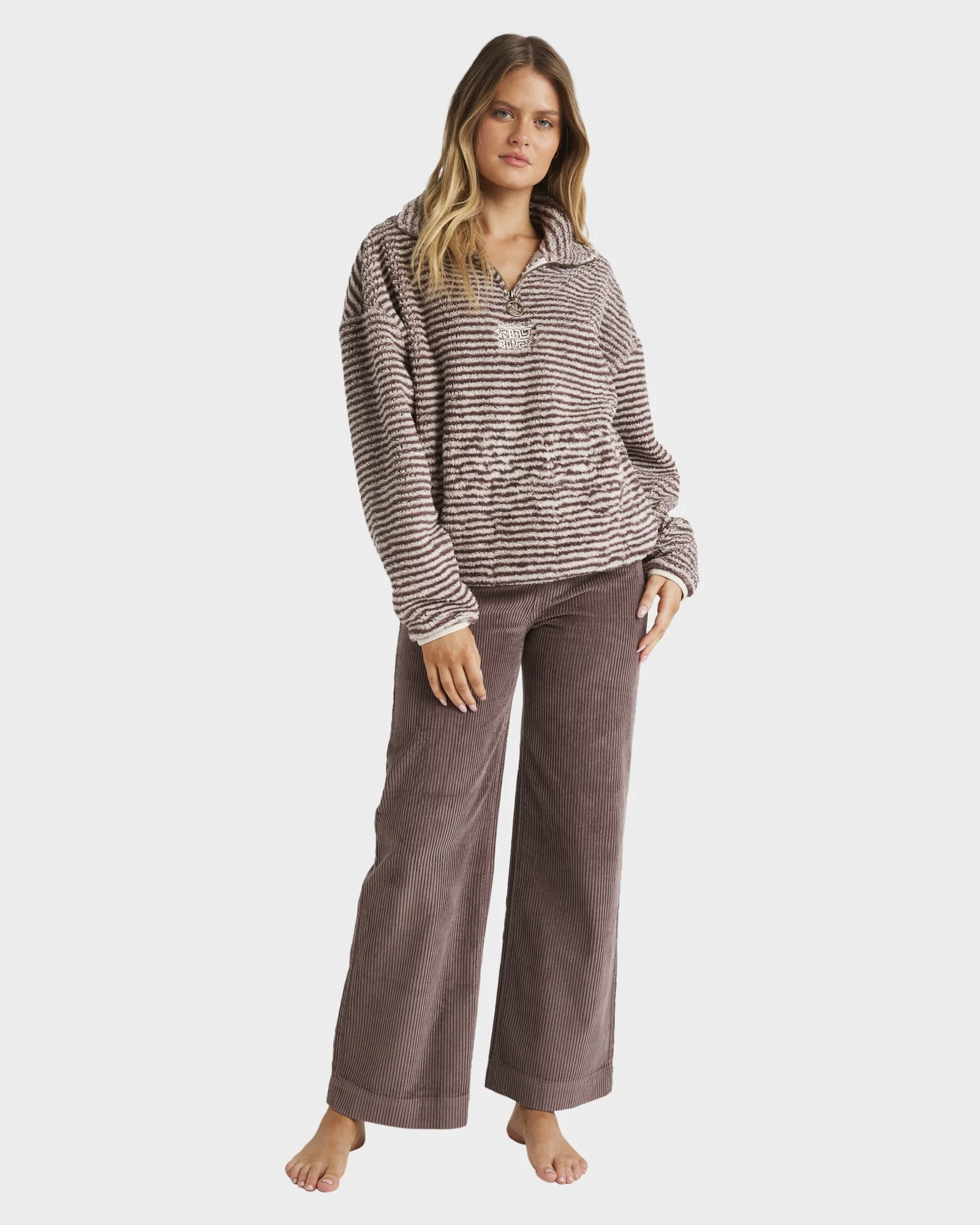 Womens Cool Tides Half Zip Fleece Pullover - Image 6
