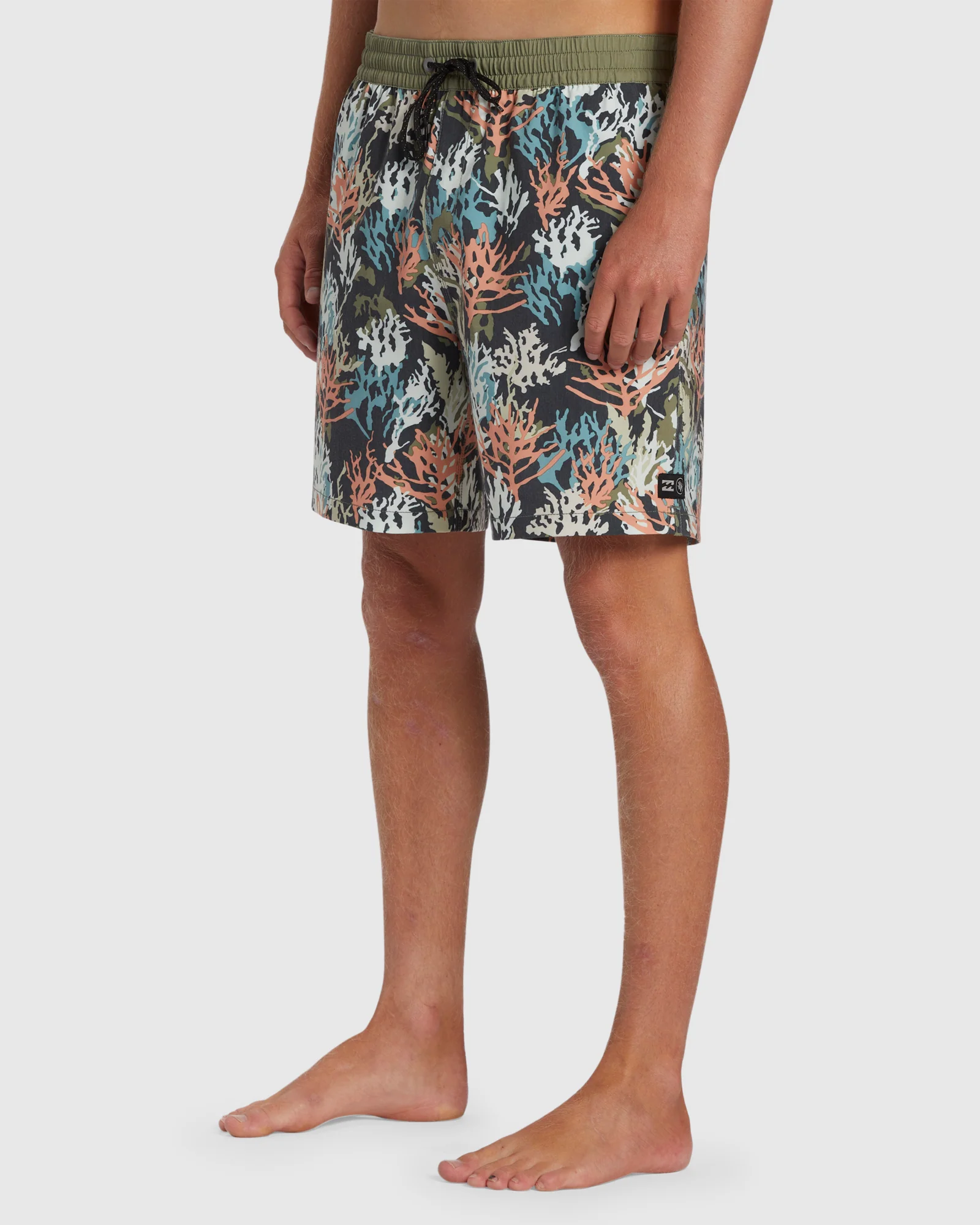 Mens Coral Garden Layback Boardshorts - Image 2