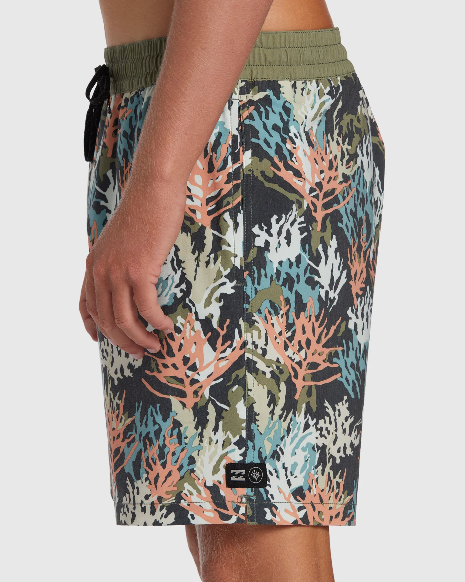 Mens Coral Garden Layback Boardshorts - Image 4