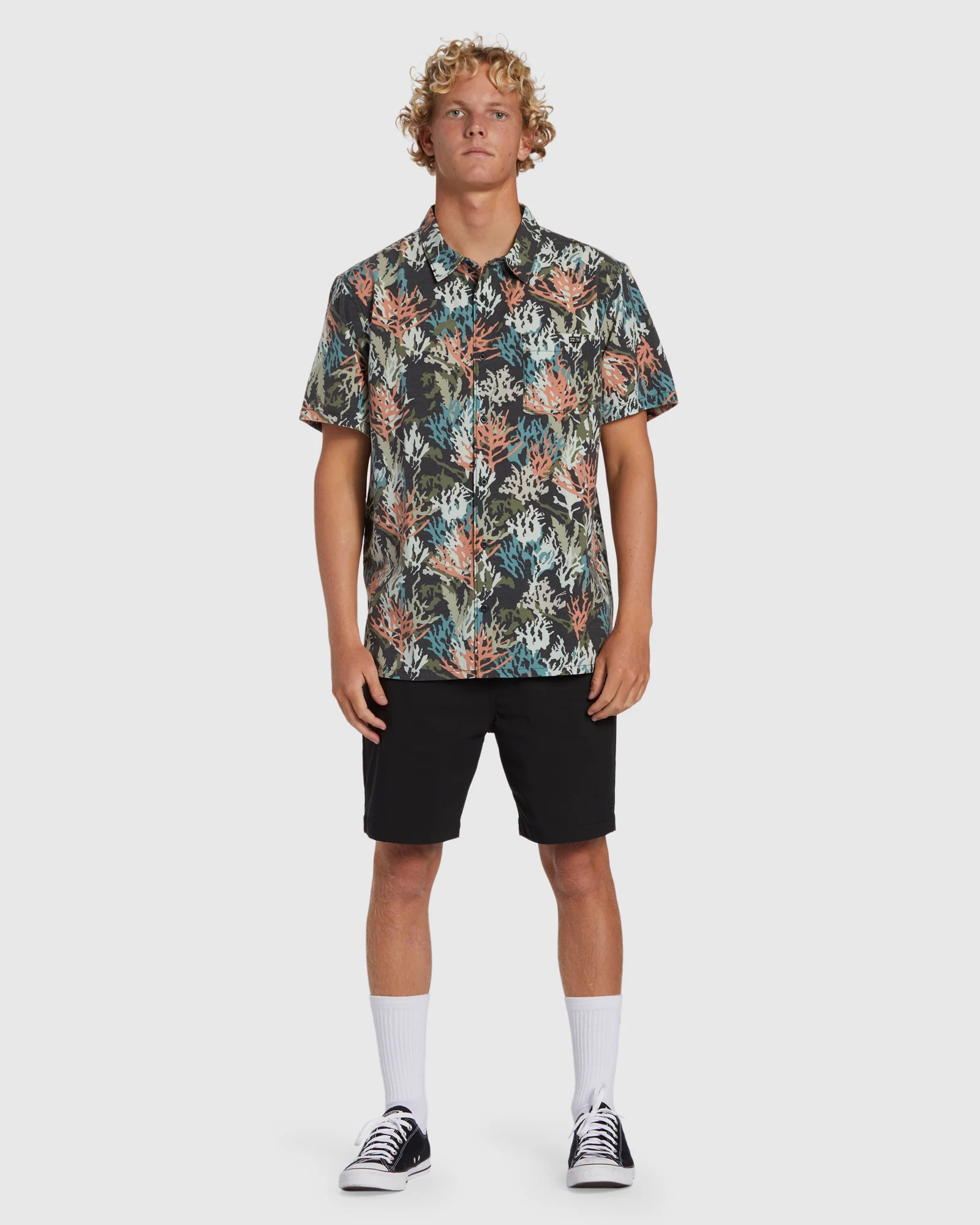 Mens Coral Gardeners Surftrek Shirt - Image 5