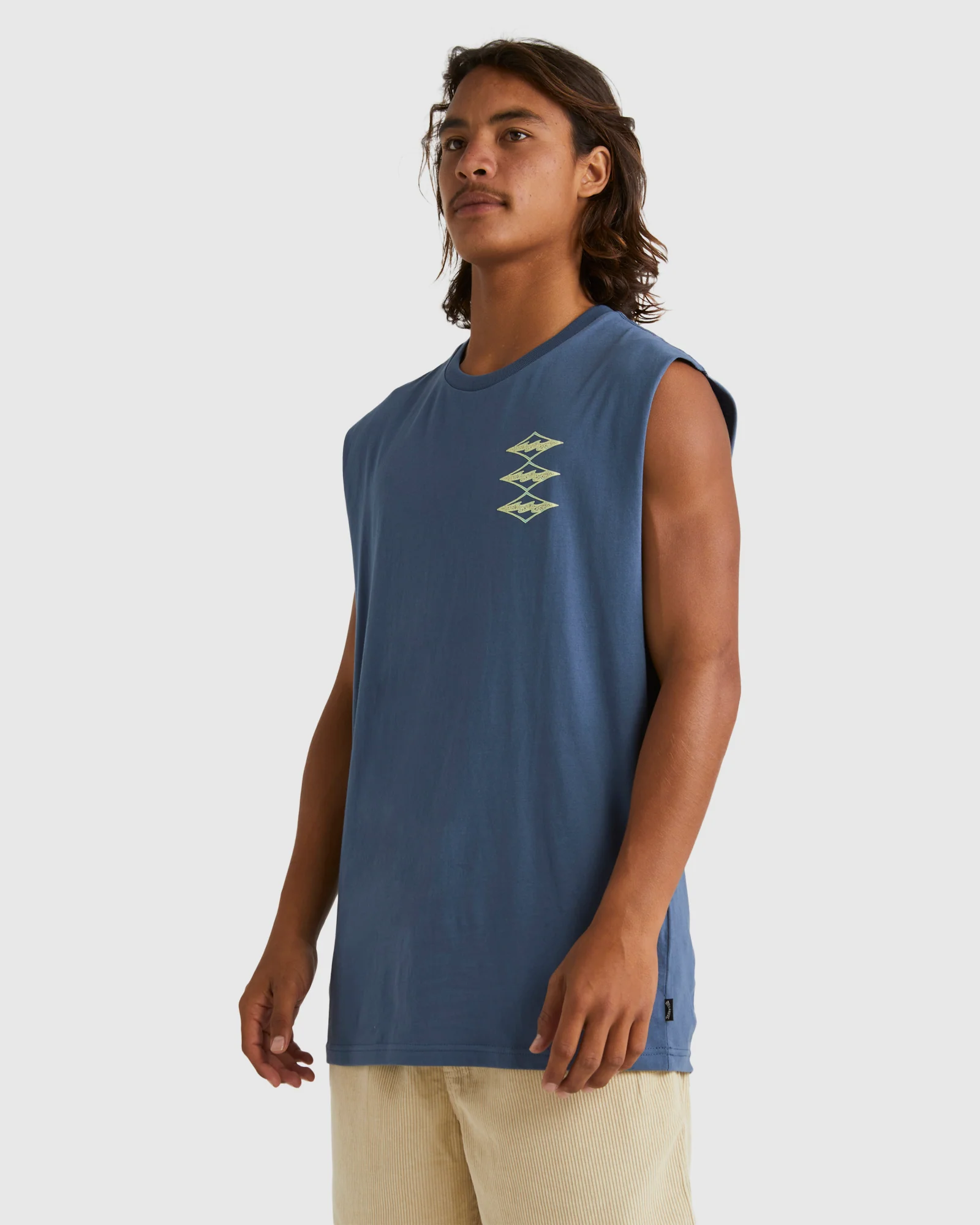 Mens Crayon Wave Tank Top - Image 3