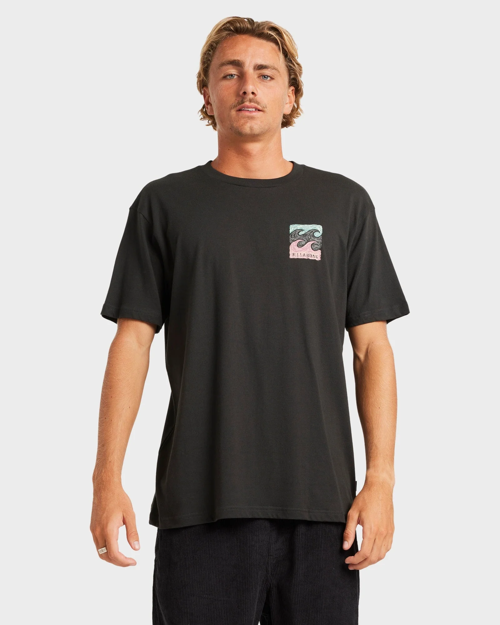 Mens Crayon Wave Premium T-Shirt