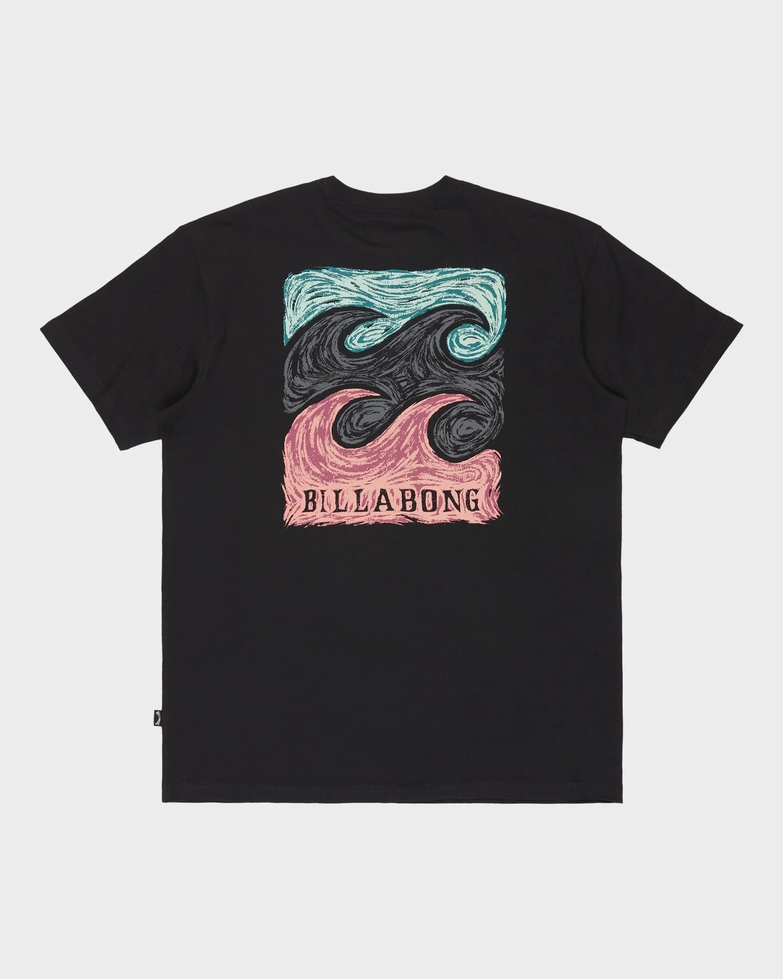 Mens Crayon Wave Premium T-Shirt - Image 6