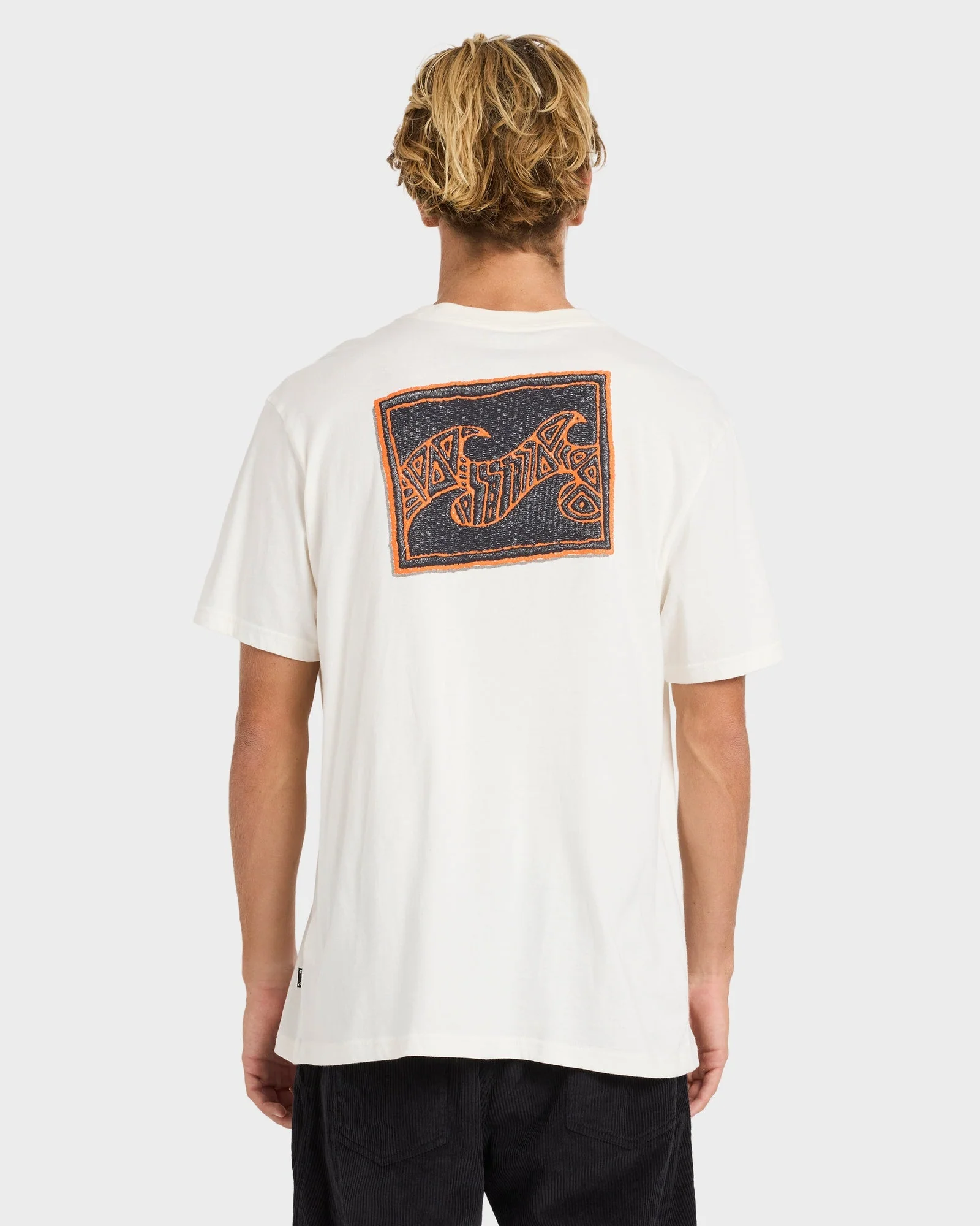 Mens Crayon Wave Premium T-Shirt - Image 2