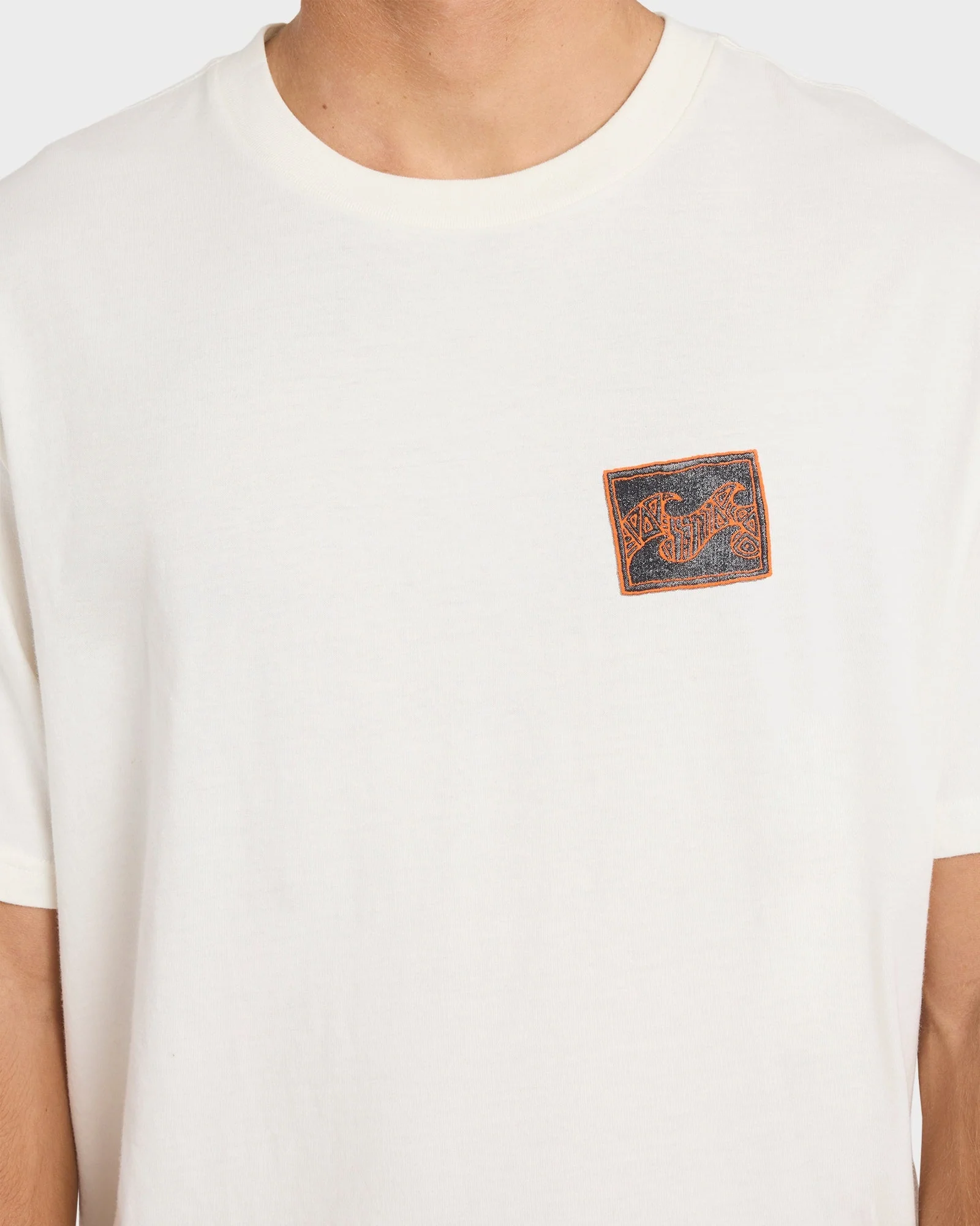 Mens Crayon Wave Premium T-Shirt - Image 4