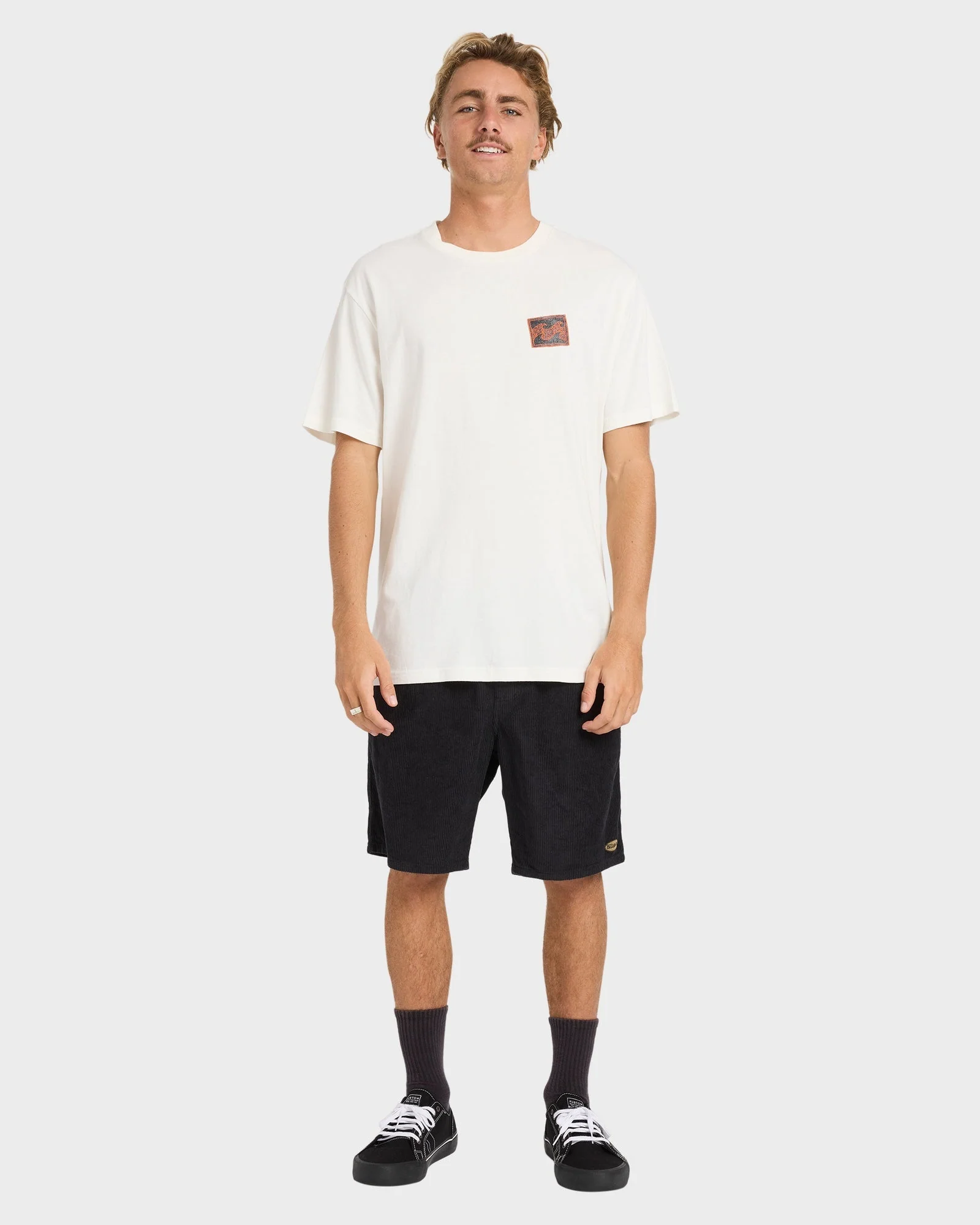 Mens Crayon Wave Premium T-Shirt - Image 5