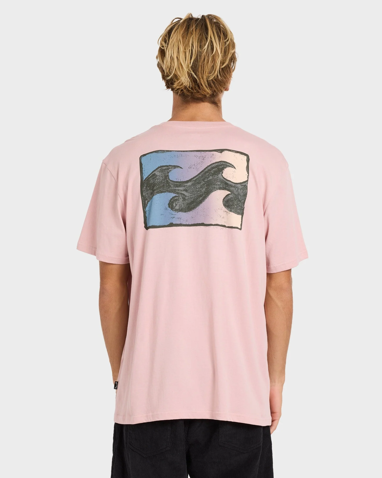 Mens Crayon Wave Premium T-Shirt - Image 2