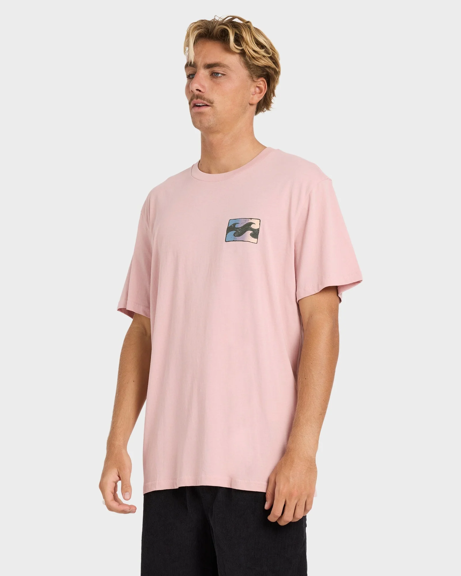 Mens Crayon Wave Premium T-Shirt - Image 3