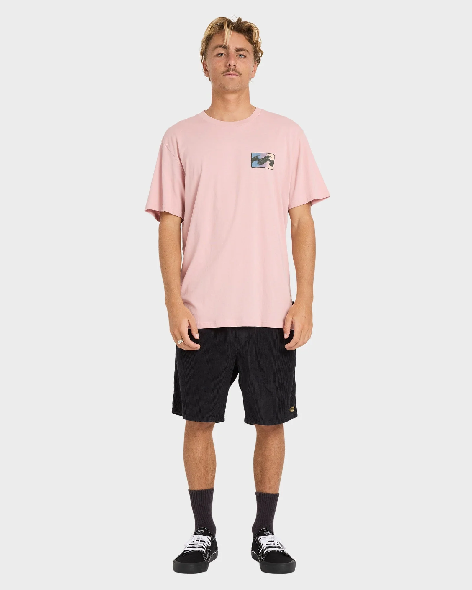 Mens Crayon Wave Premium T-Shirt - Image 5