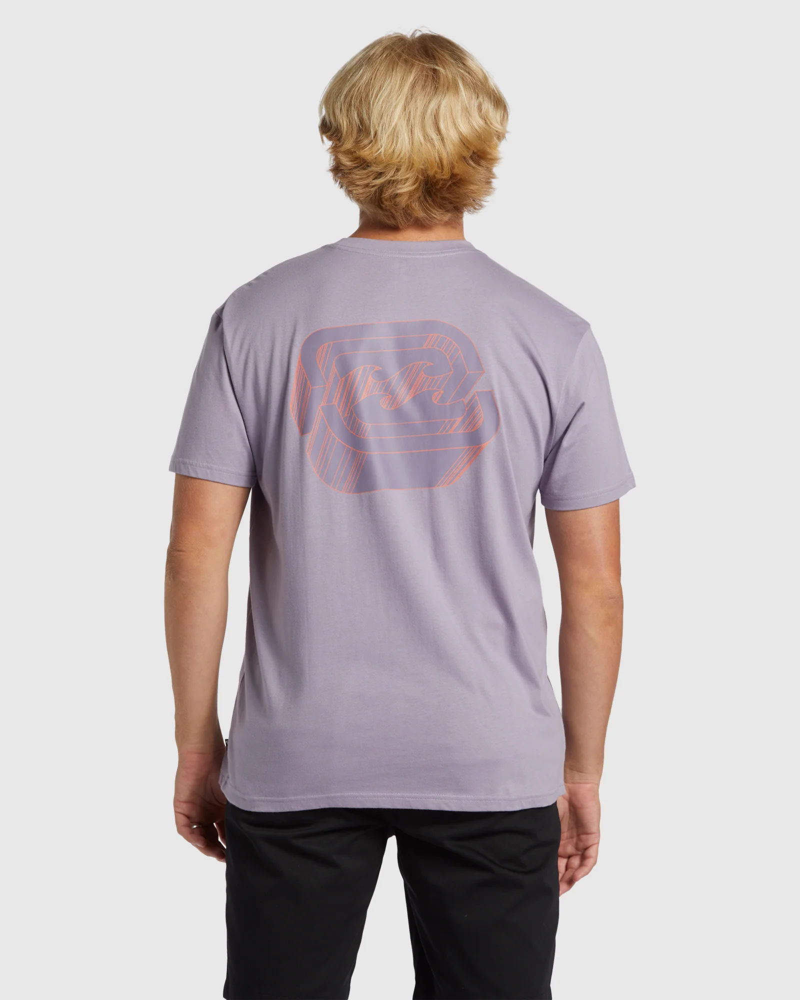 Mens Crayon Wave T-Shirt - Image 2