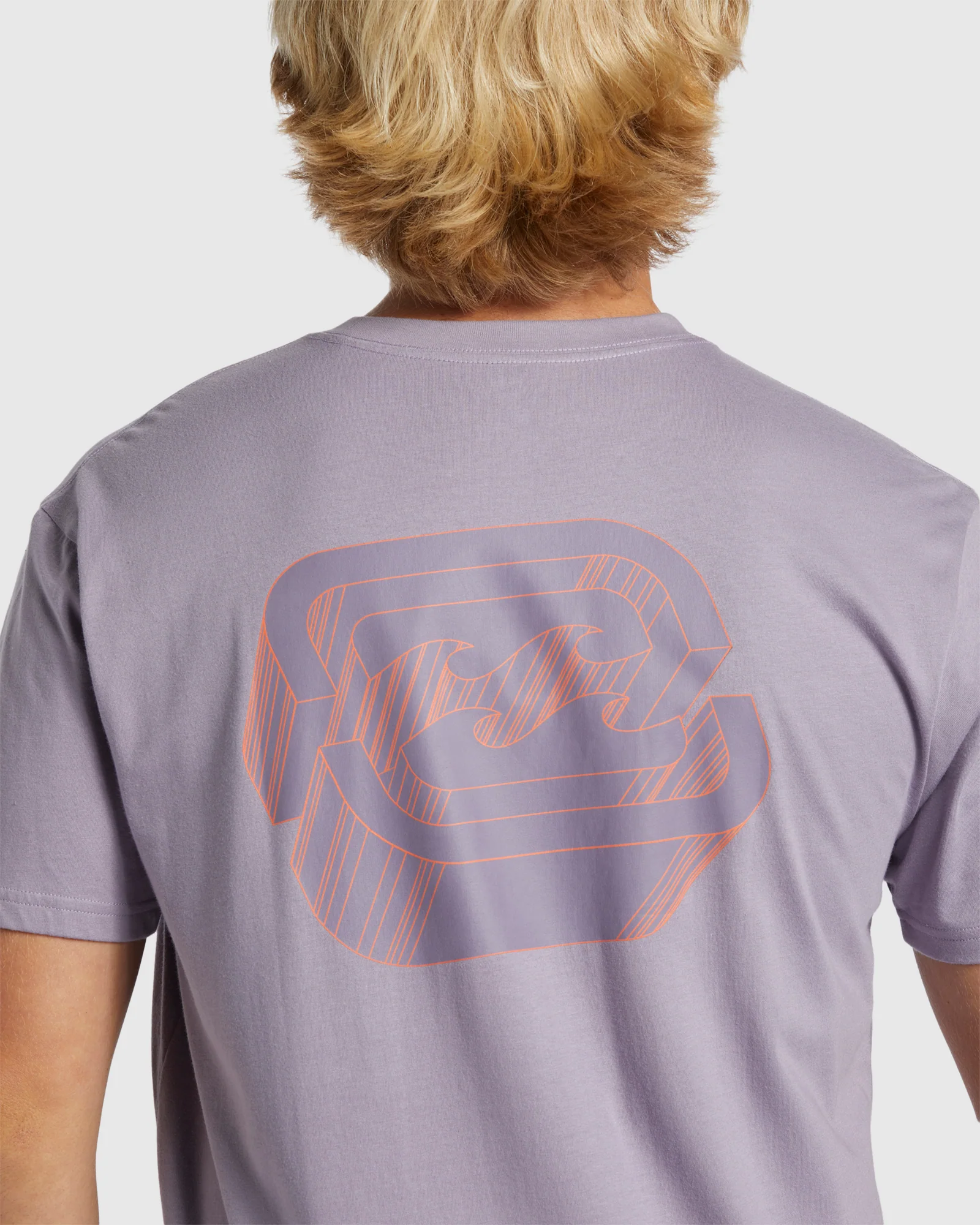 Mens Crayon Wave T-Shirt - Image 4