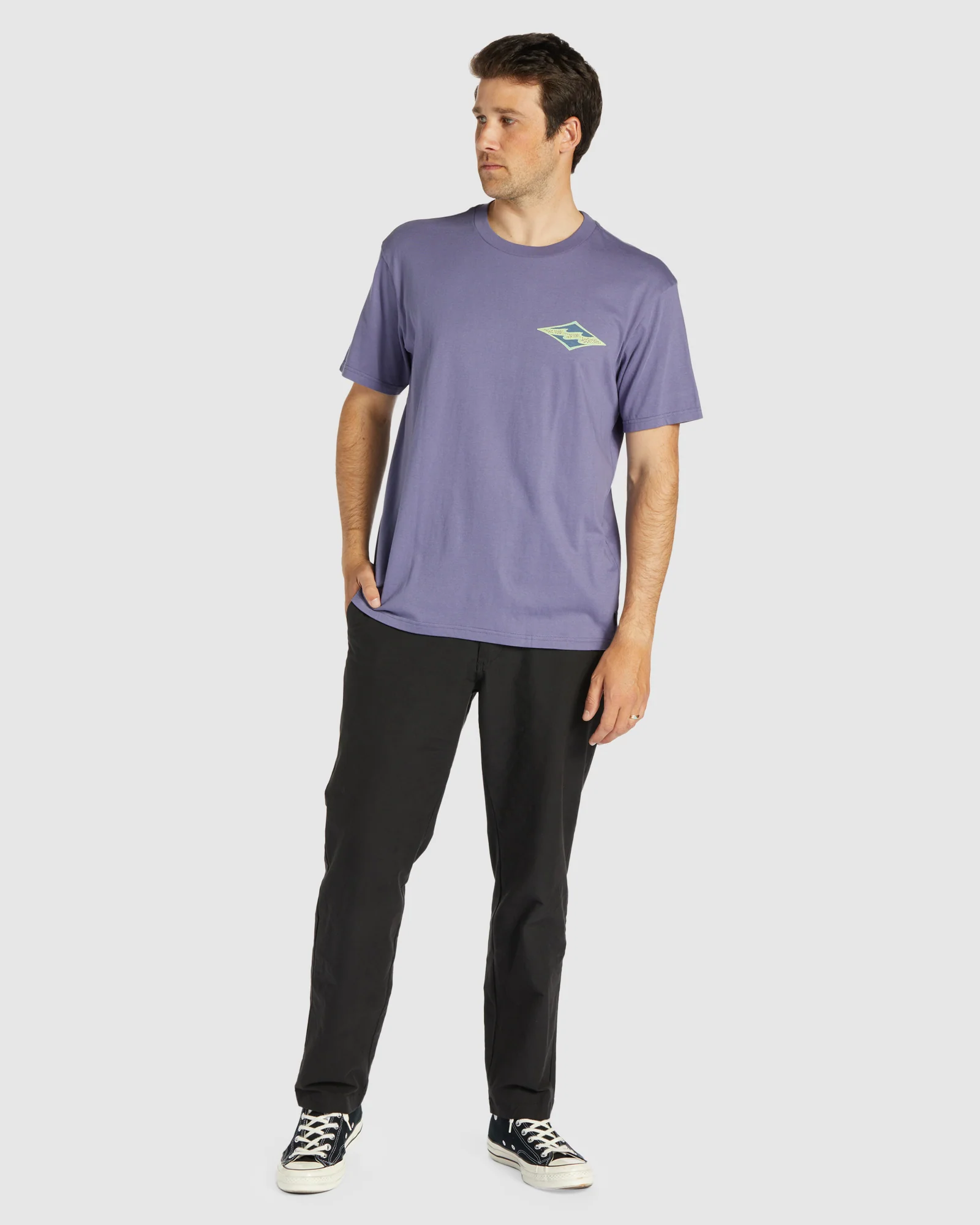 Mens Crayon Wave T-Shirt - Image 5