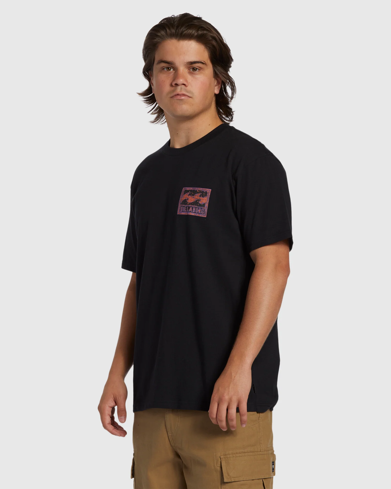 Mens Crayon Wave T-Shirt - Image 3