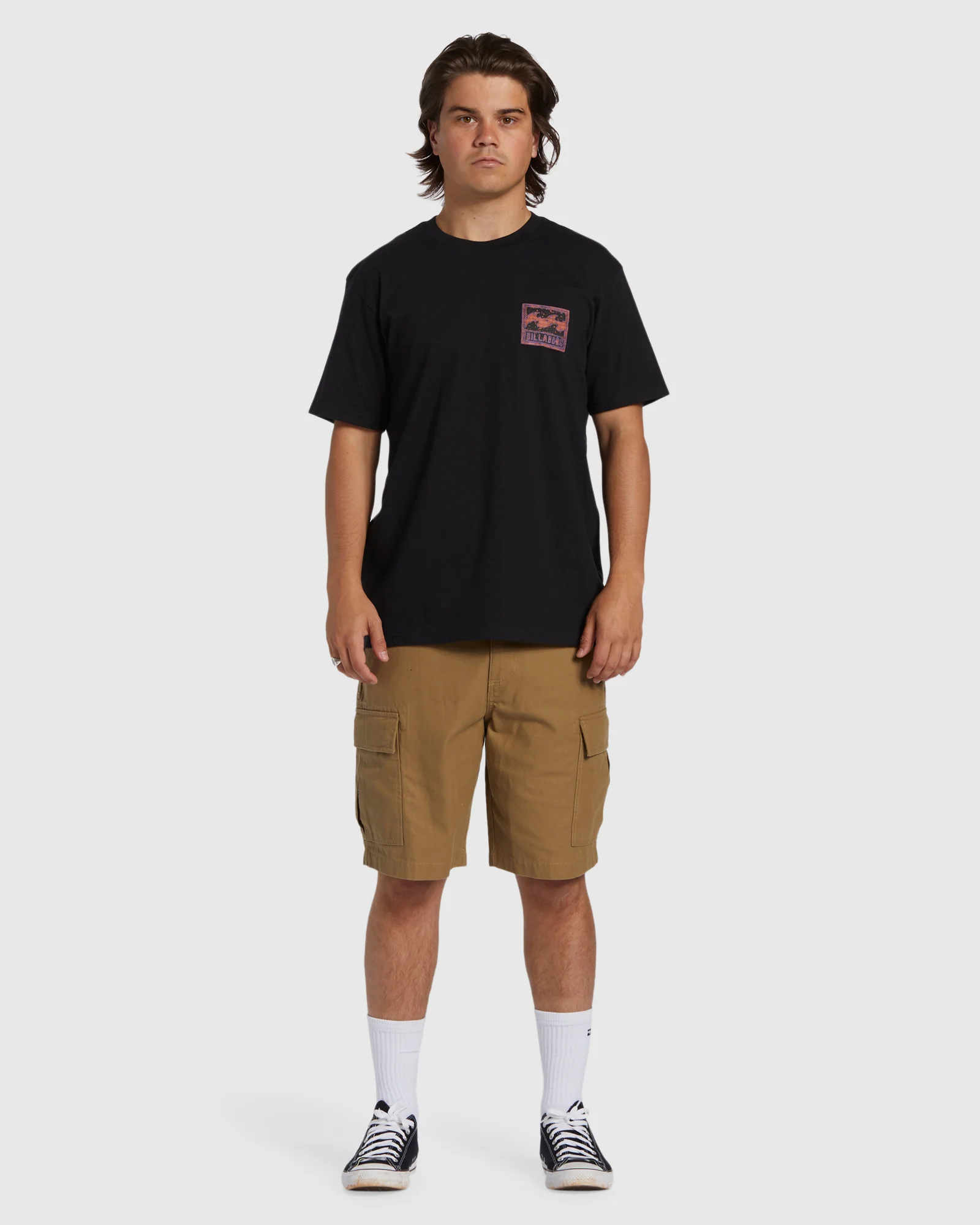 Mens Crayon Wave T-Shirt - Image 5
