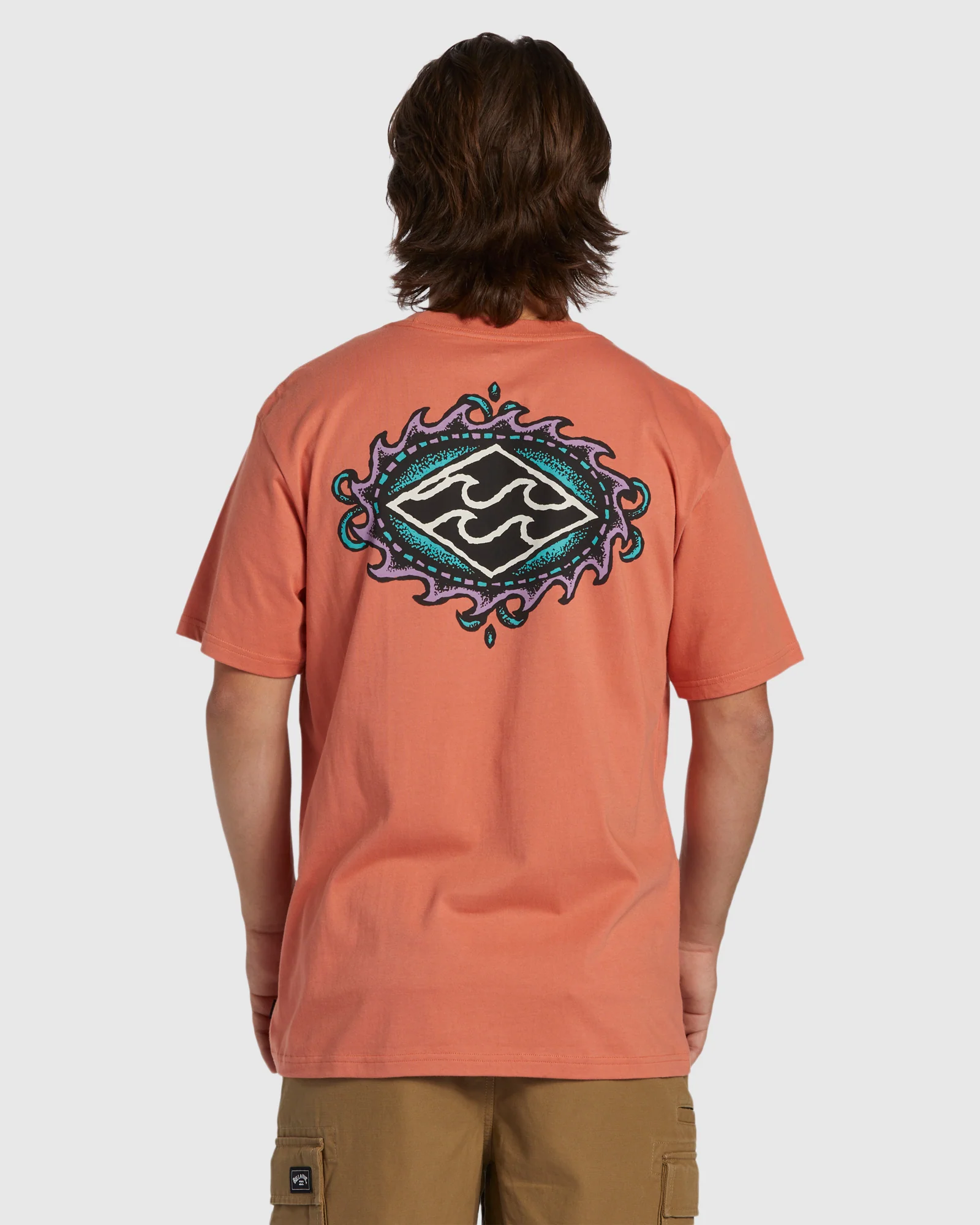 Mens Crayon Wave T-Shirt - Image 2