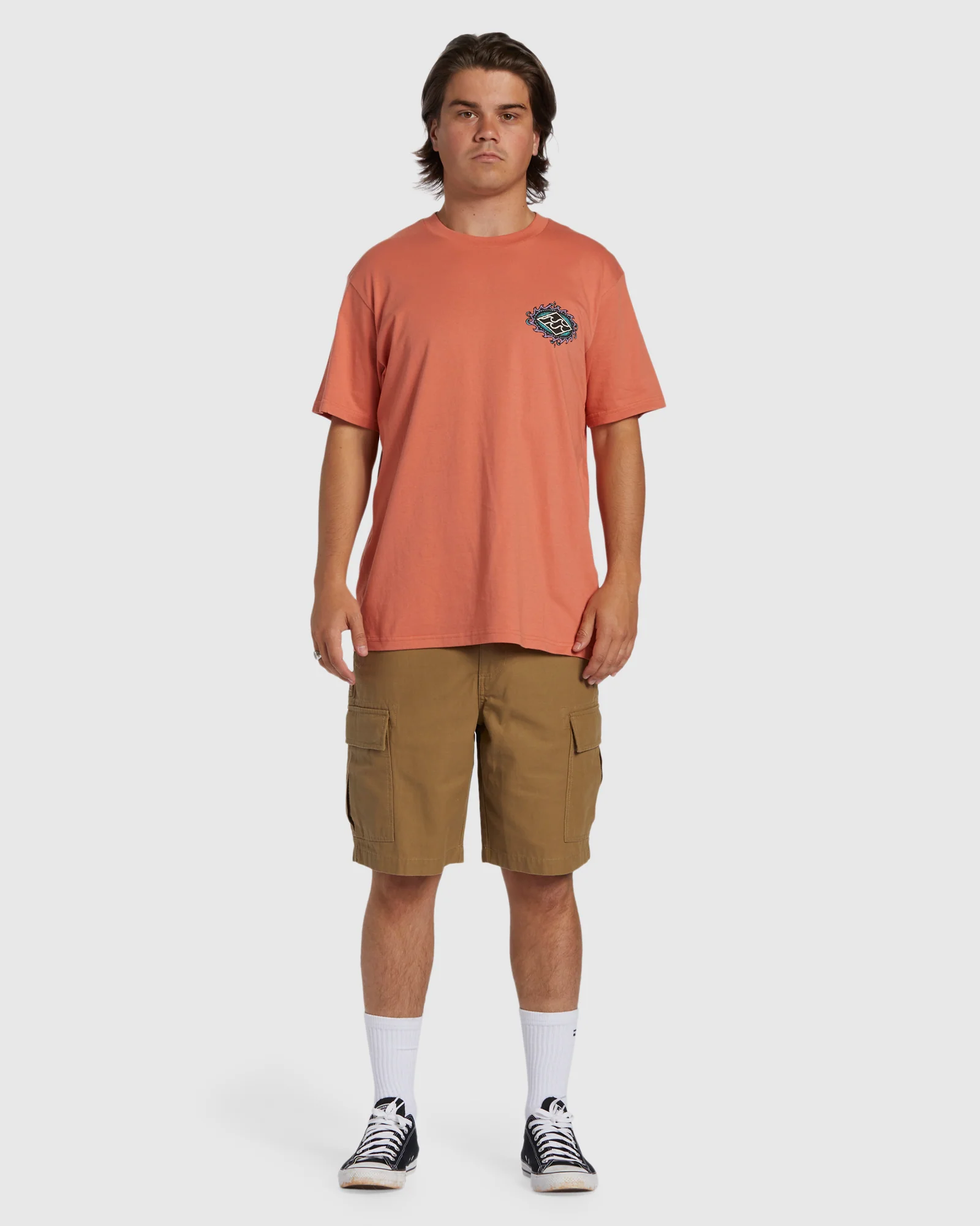 Mens Crayon Wave T-Shirt - Image 5