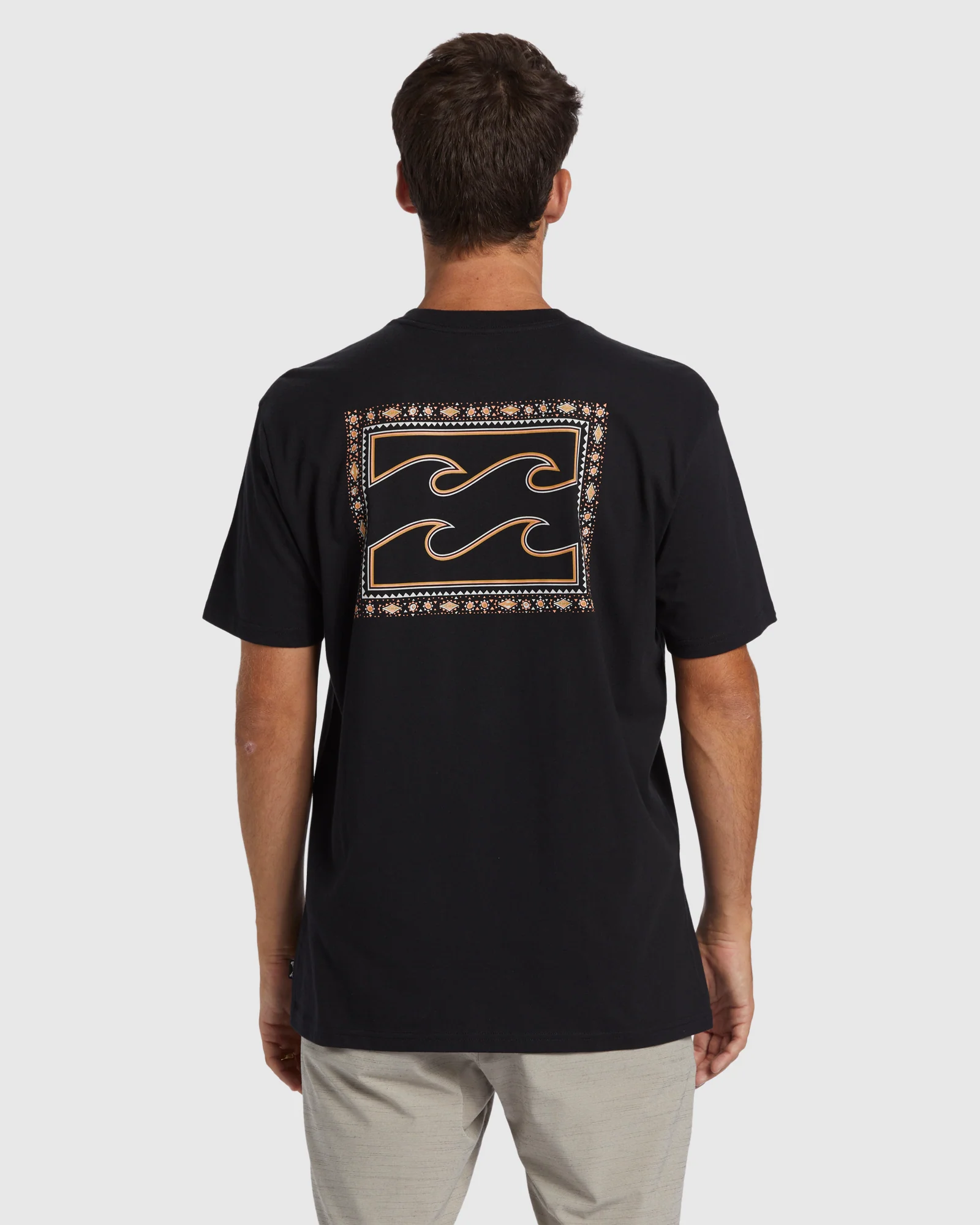 Mens Crayon Wave T-Shirt - Image 2