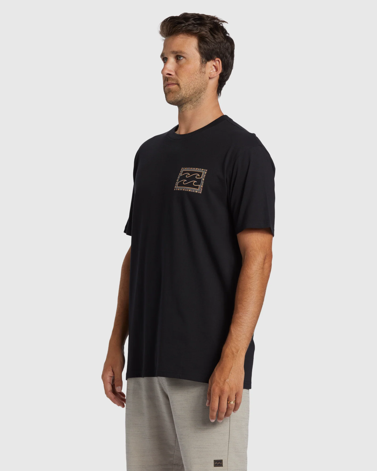 Mens Crayon Wave T-Shirt - Image 3