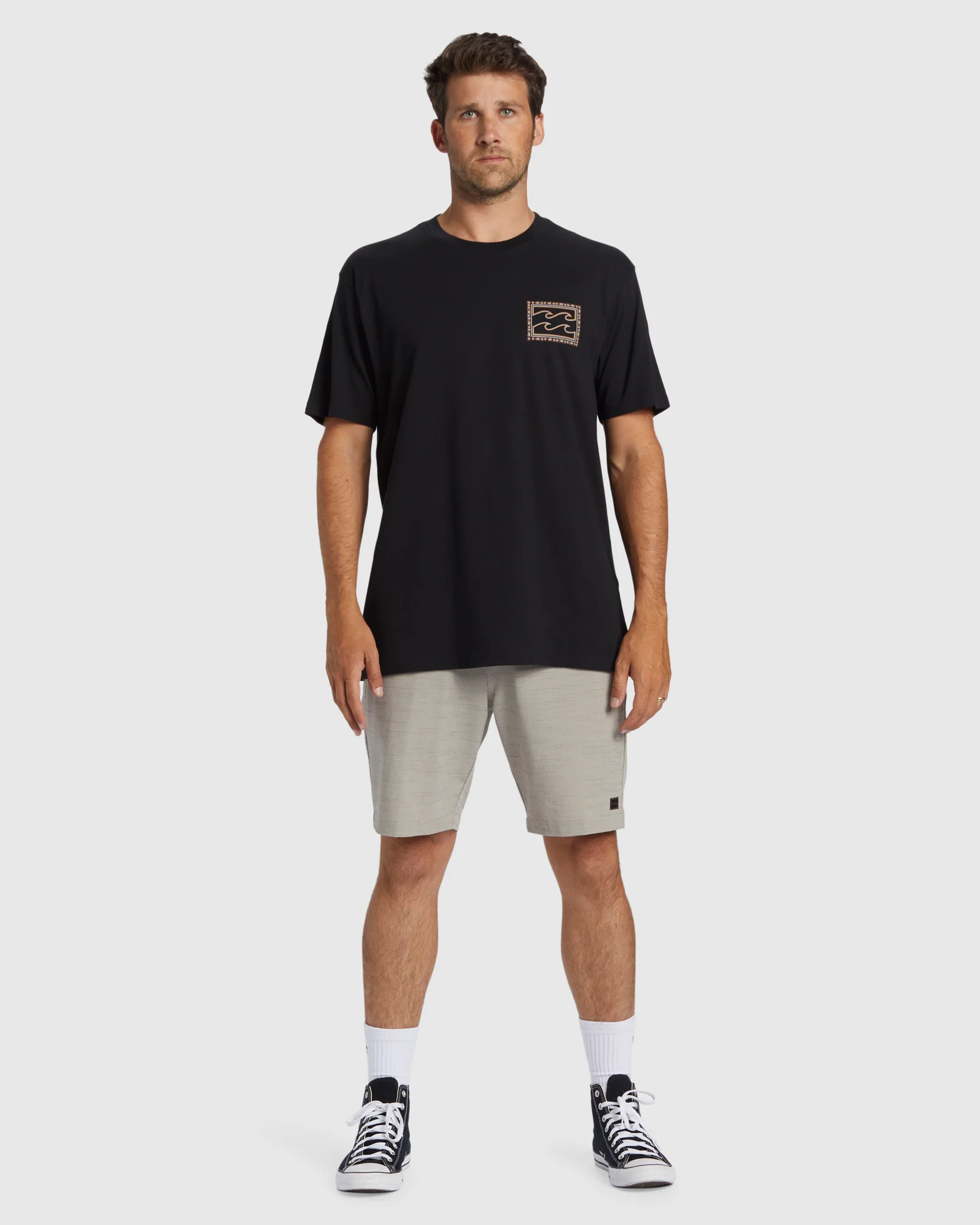 Mens Crayon Wave T-Shirt - Image 5