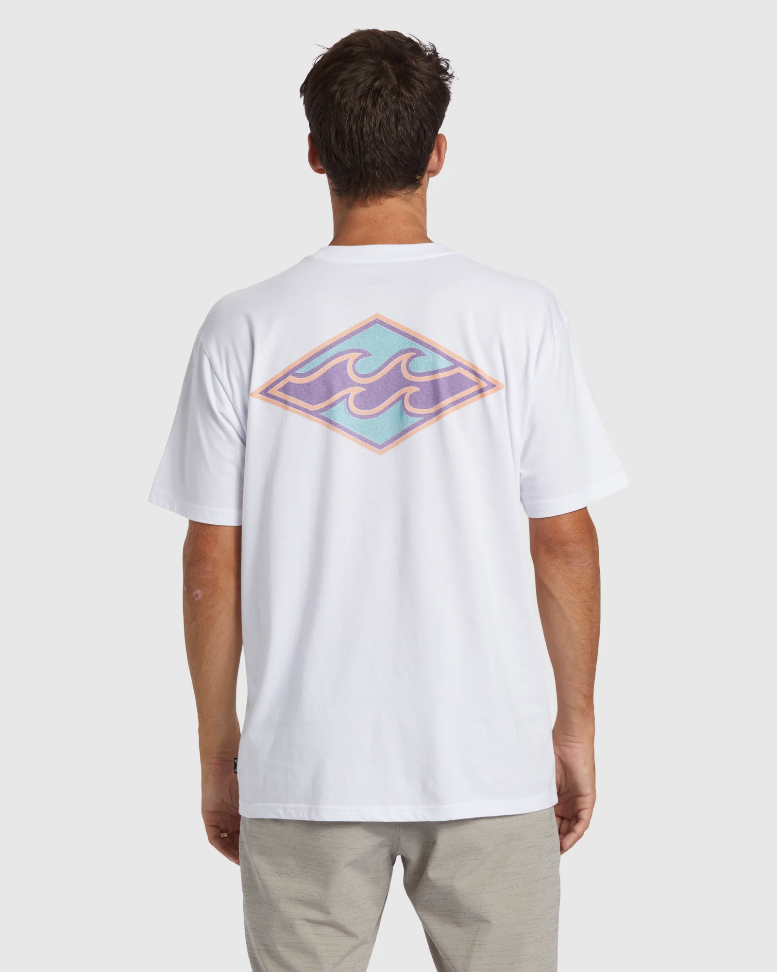 Mens Crayon Wave T-Shirt - Image 2