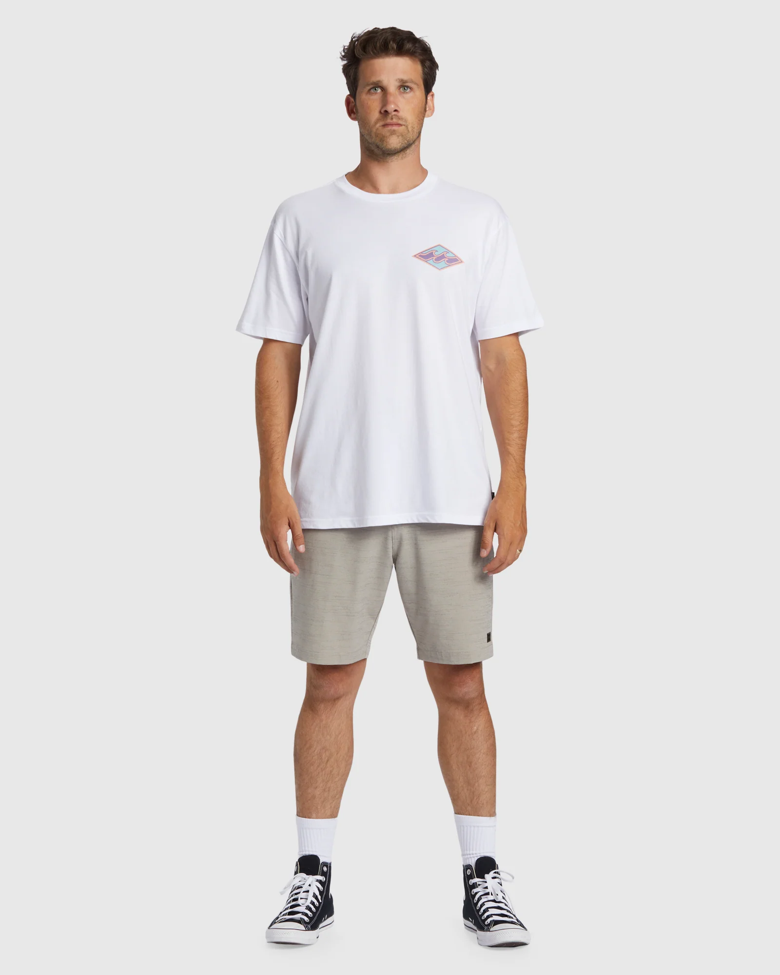 Mens Crayon Wave T-Shirt - Image 5