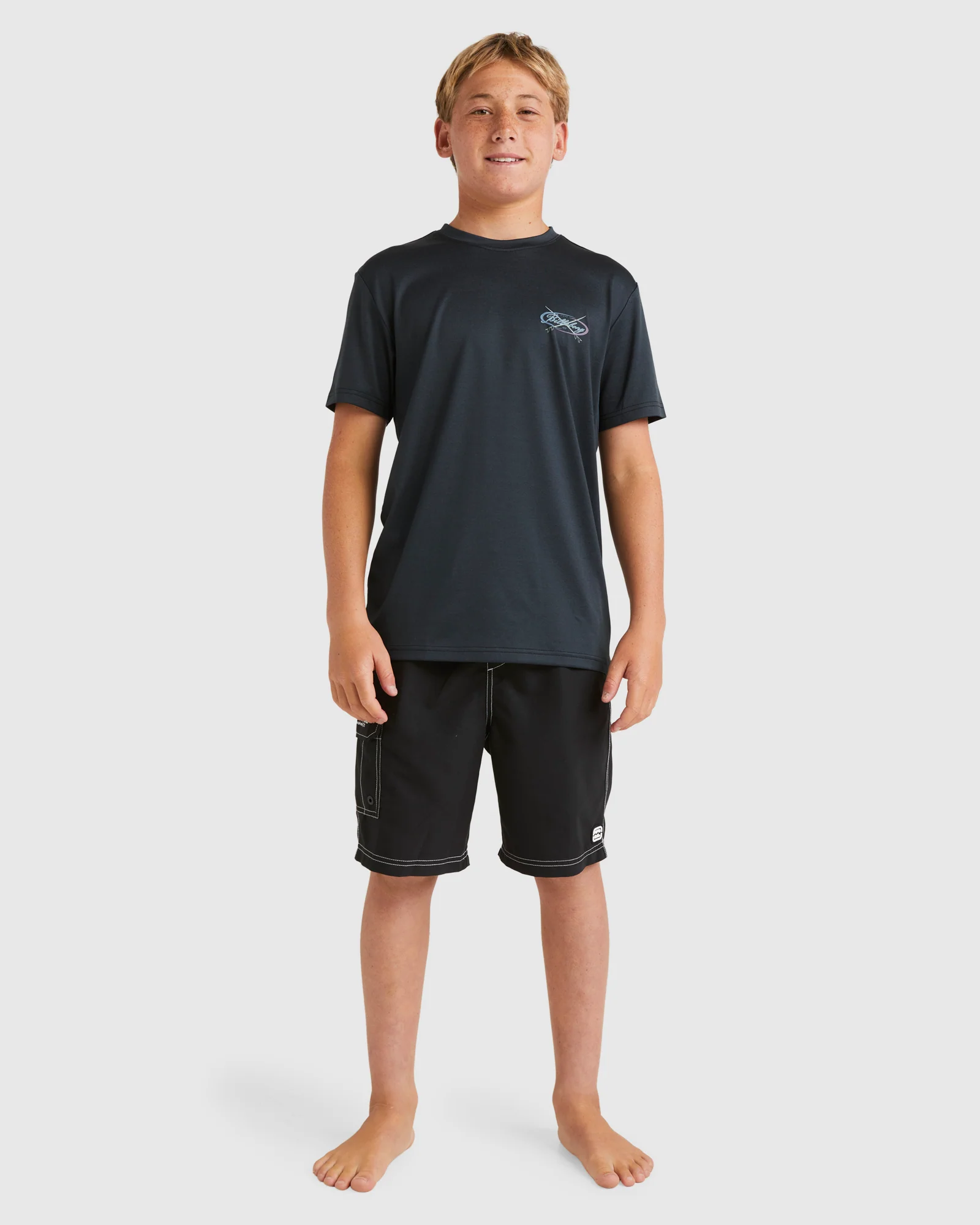 Boys 8-16 Cross Boards Rash Vest - Image 5